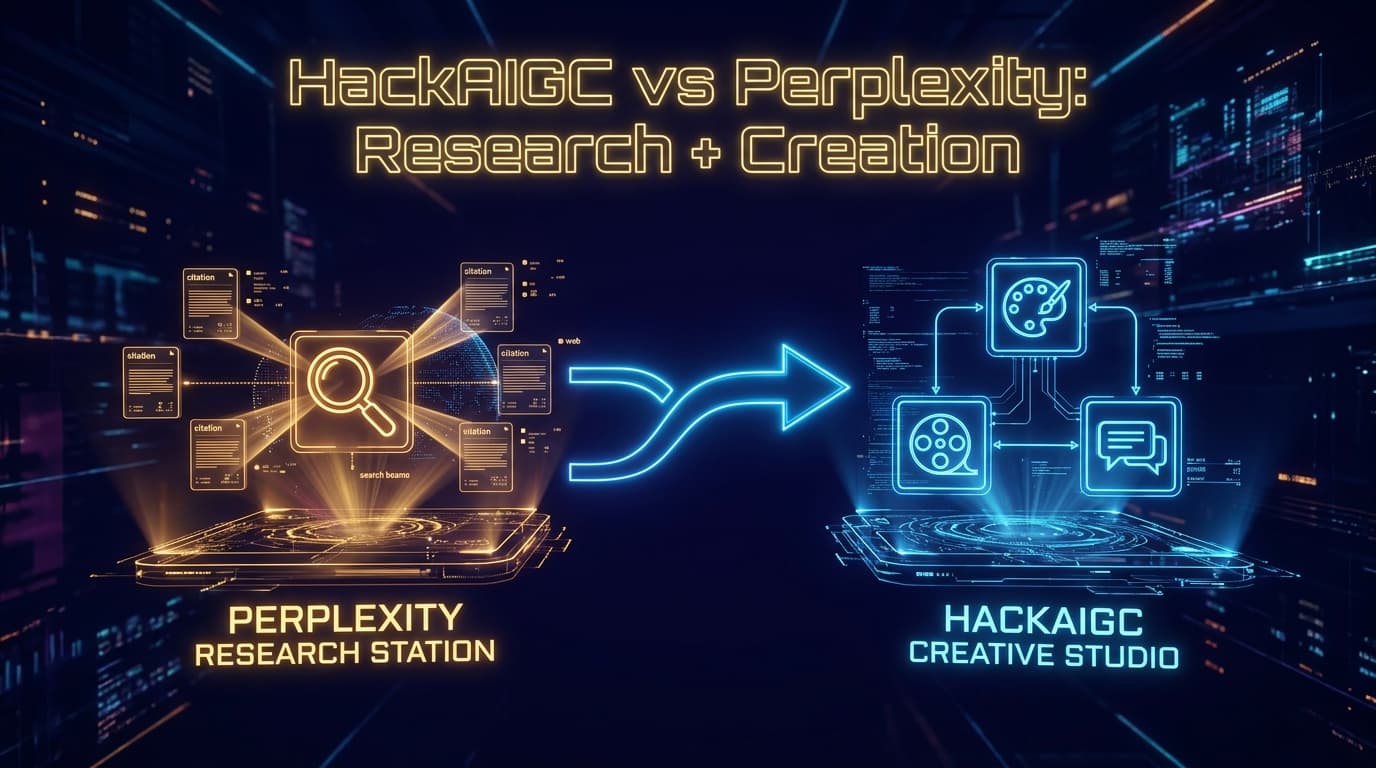 HackAIGC vs Perplexity: Research AI vs Uncensored Creative AI (2026)