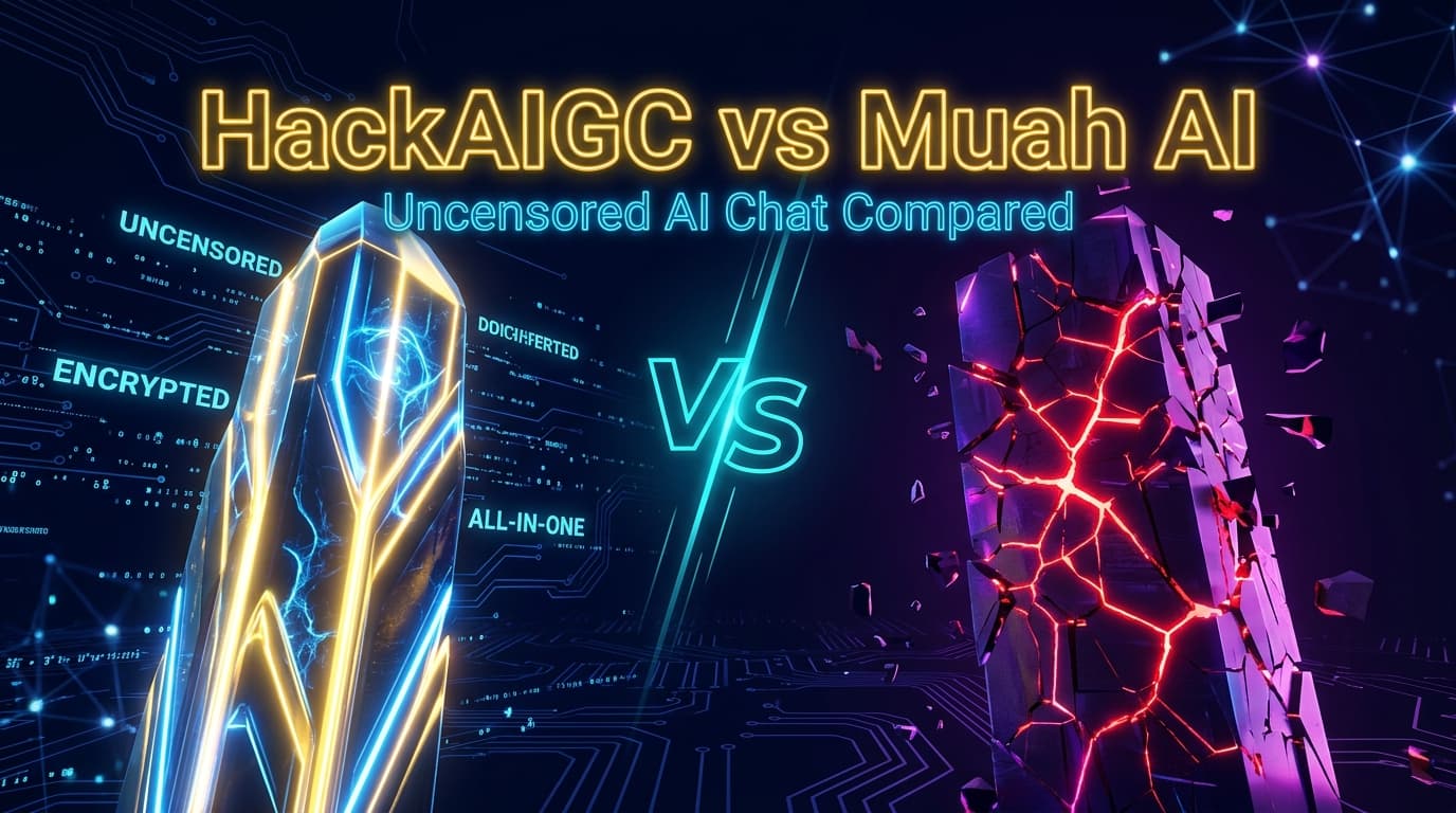 HackAIGC vs Muah AI: Uncensored AI Chat Compared (2026)