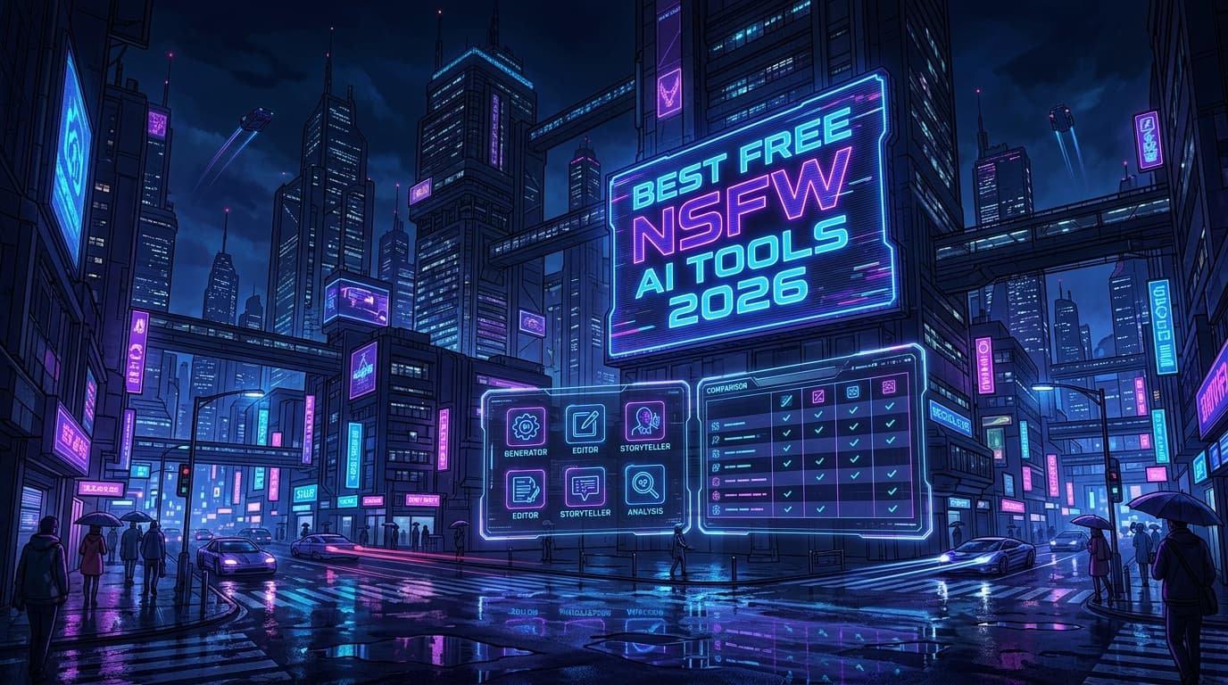 Best Free NSFW AI Tools 2026 — No Credit Card Required