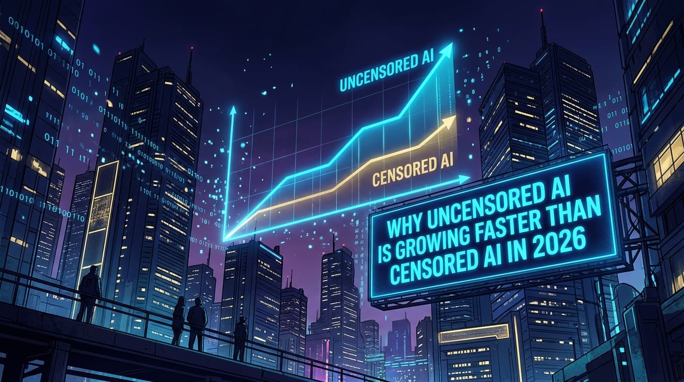Why Uncensored AI Is Growing Faster Than Censored AI in 2026