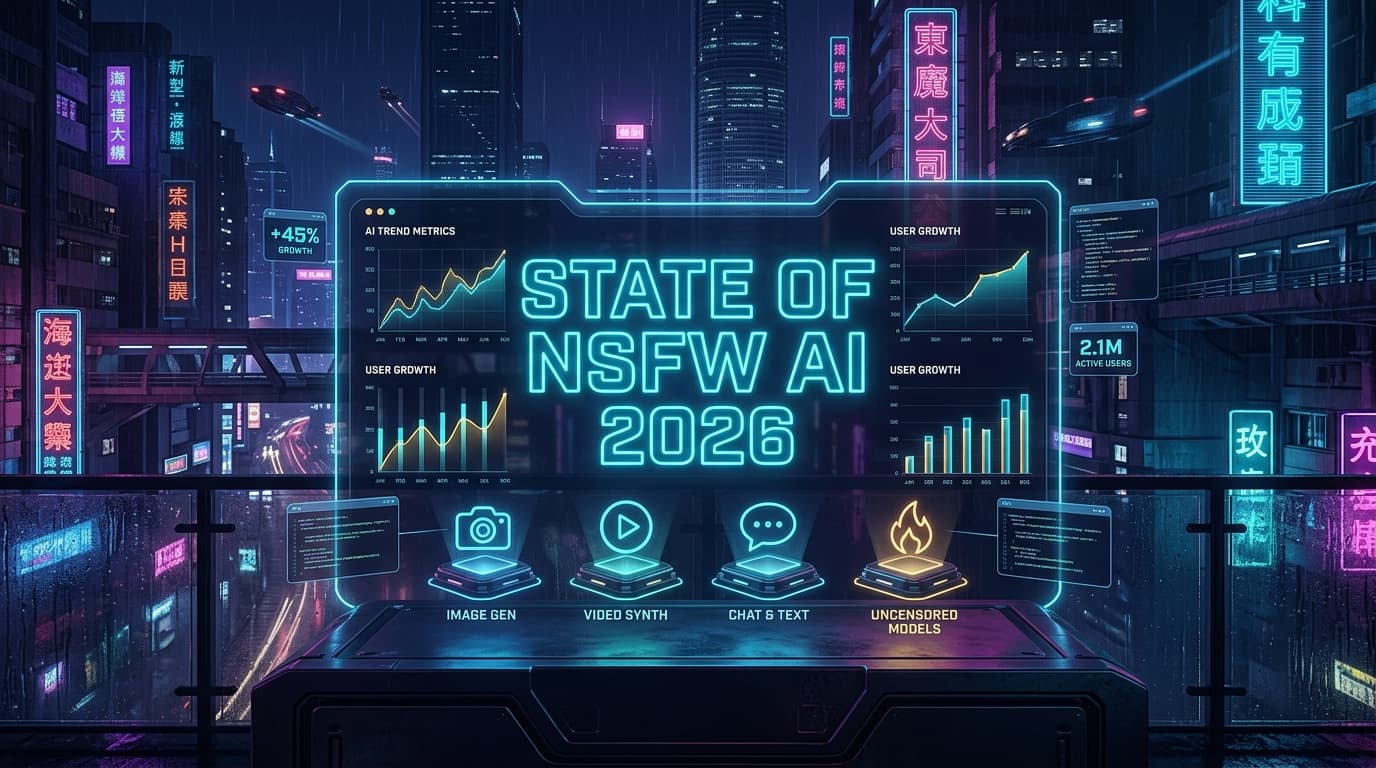 State of NSFW AI in 2026: Trends, Tools & What's Next