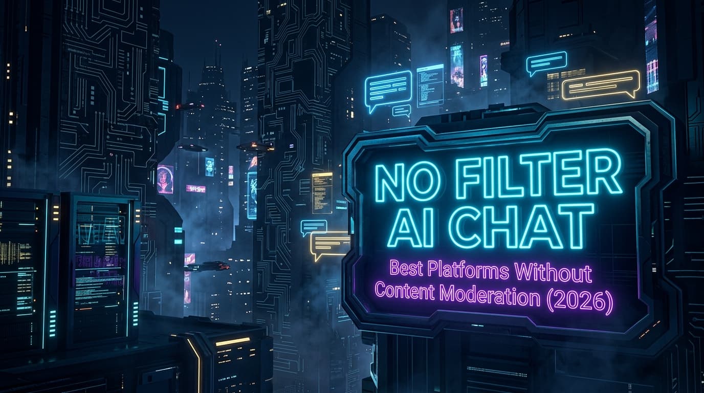 No Filter AI Chat: Best Platforms Without Content Moderation (2026)