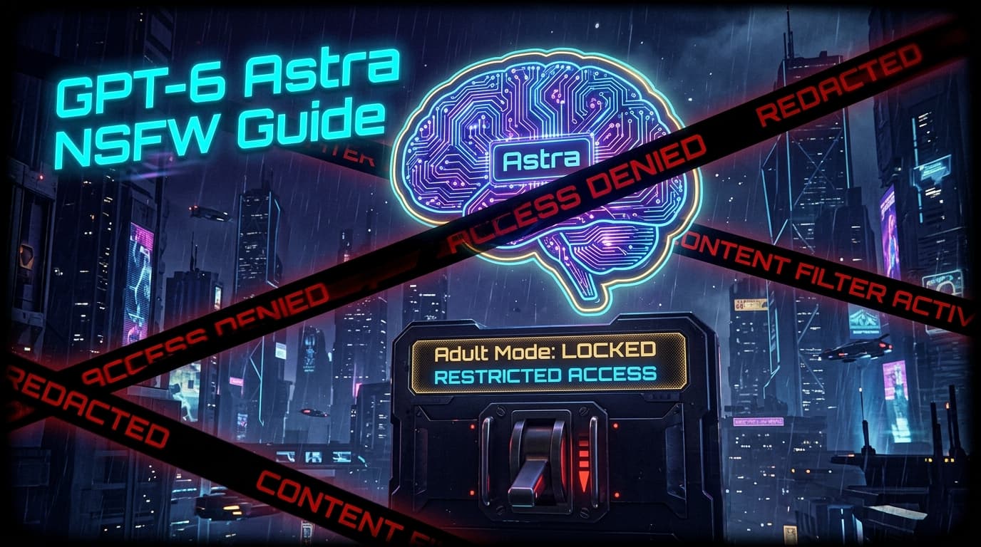 GPT-6 Astra NSFW Guide: Can It Generate Adult Content? (Adult Mode 2026)
