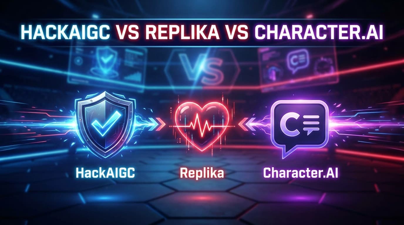 HackAIGC vs Replika vs Character.AI: Which Uncensored AI Platform Is Best in 2026?
