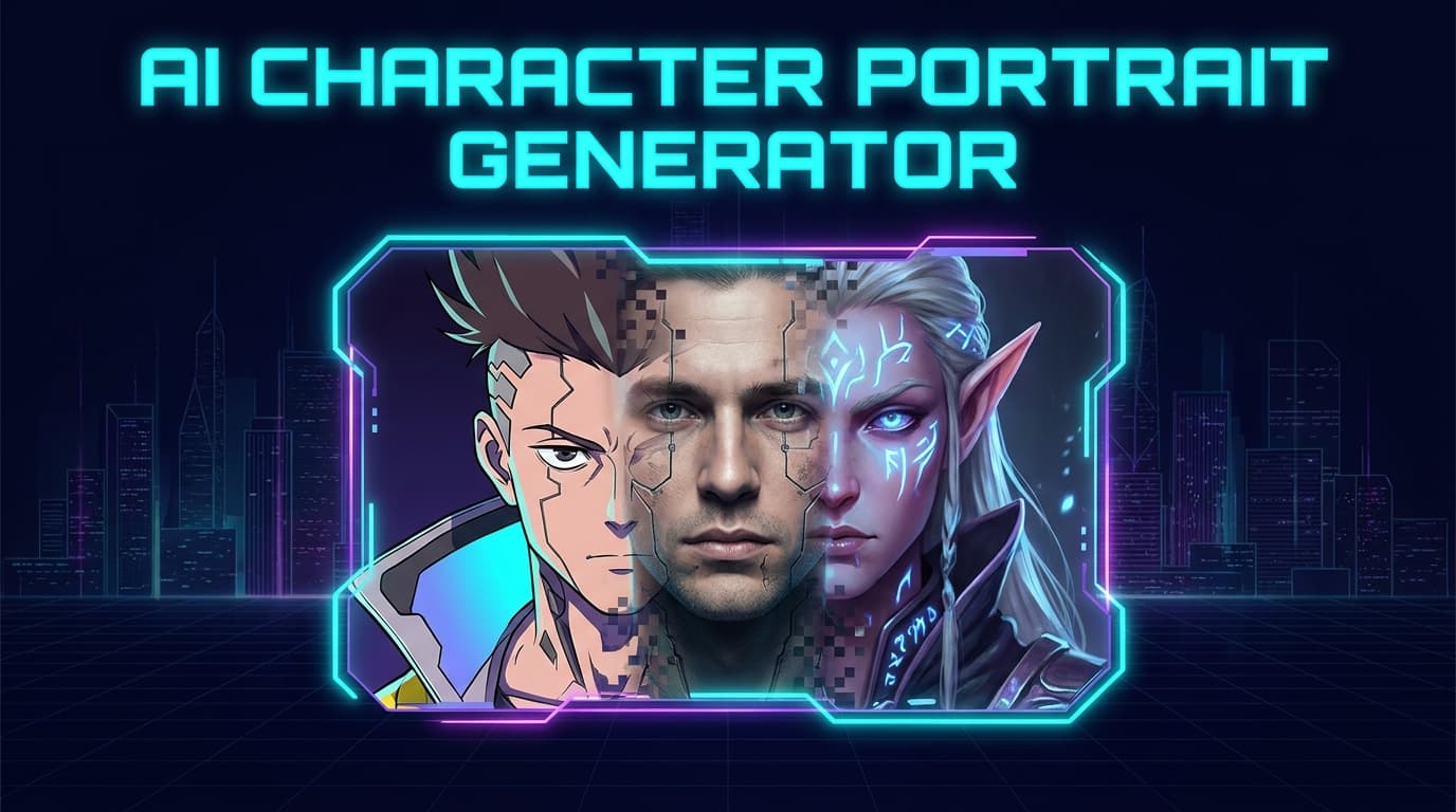 AI Character Portrait Generator 2026 — Turn Photos into Art