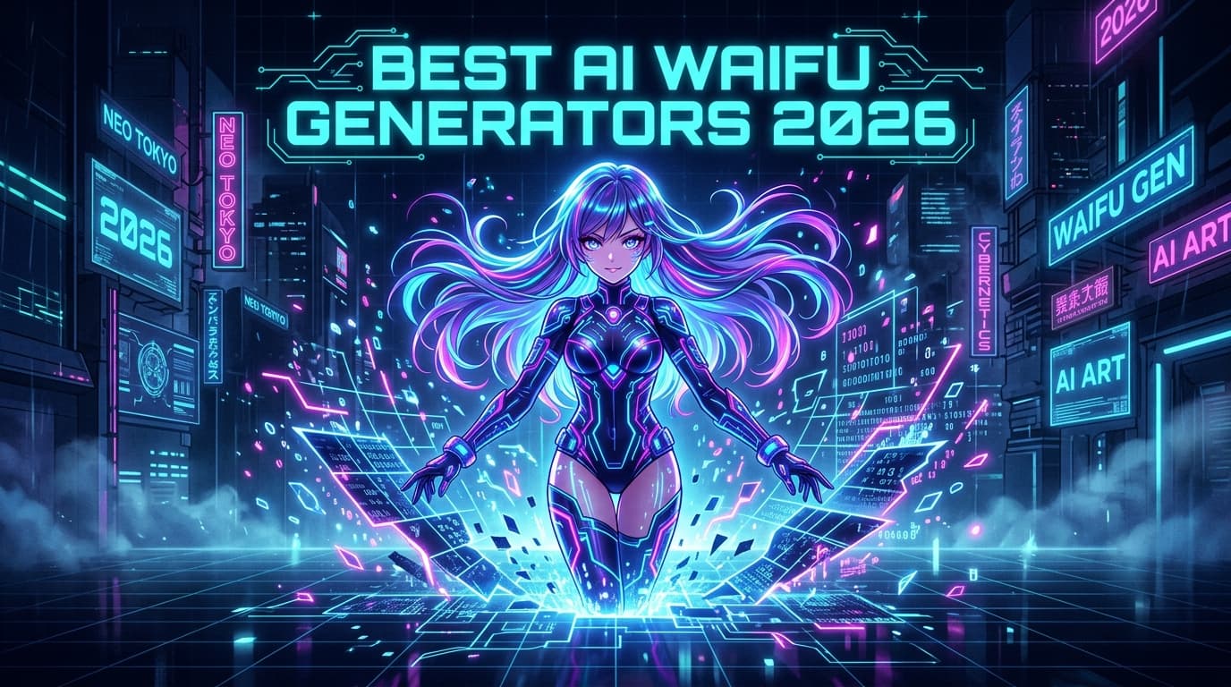 Best AI Waifu Generators 2026 — Top 7 Sites Compared
