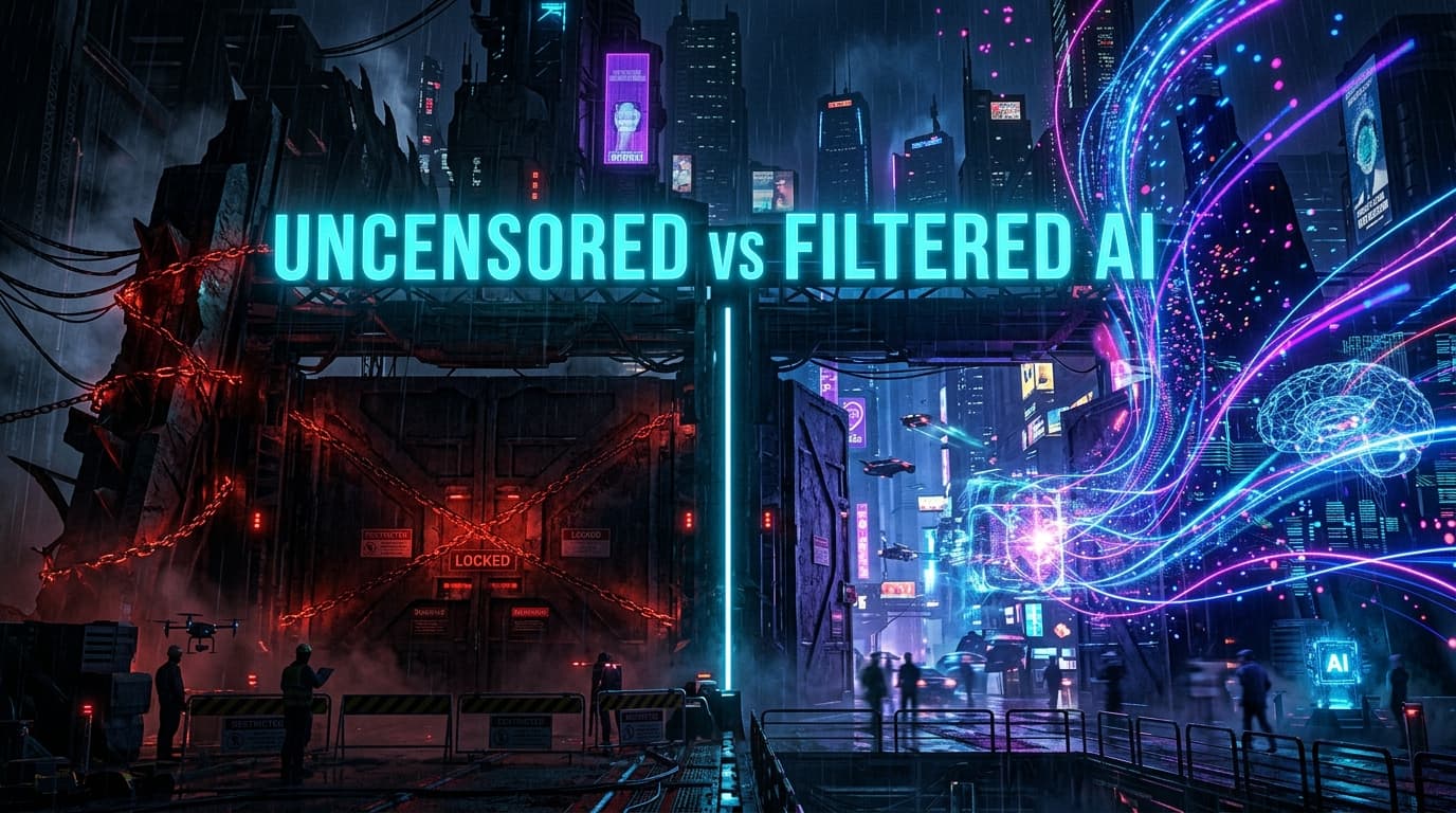 Uncensored vs Filtered AI Image Generators 2026 — What You Actually Get
