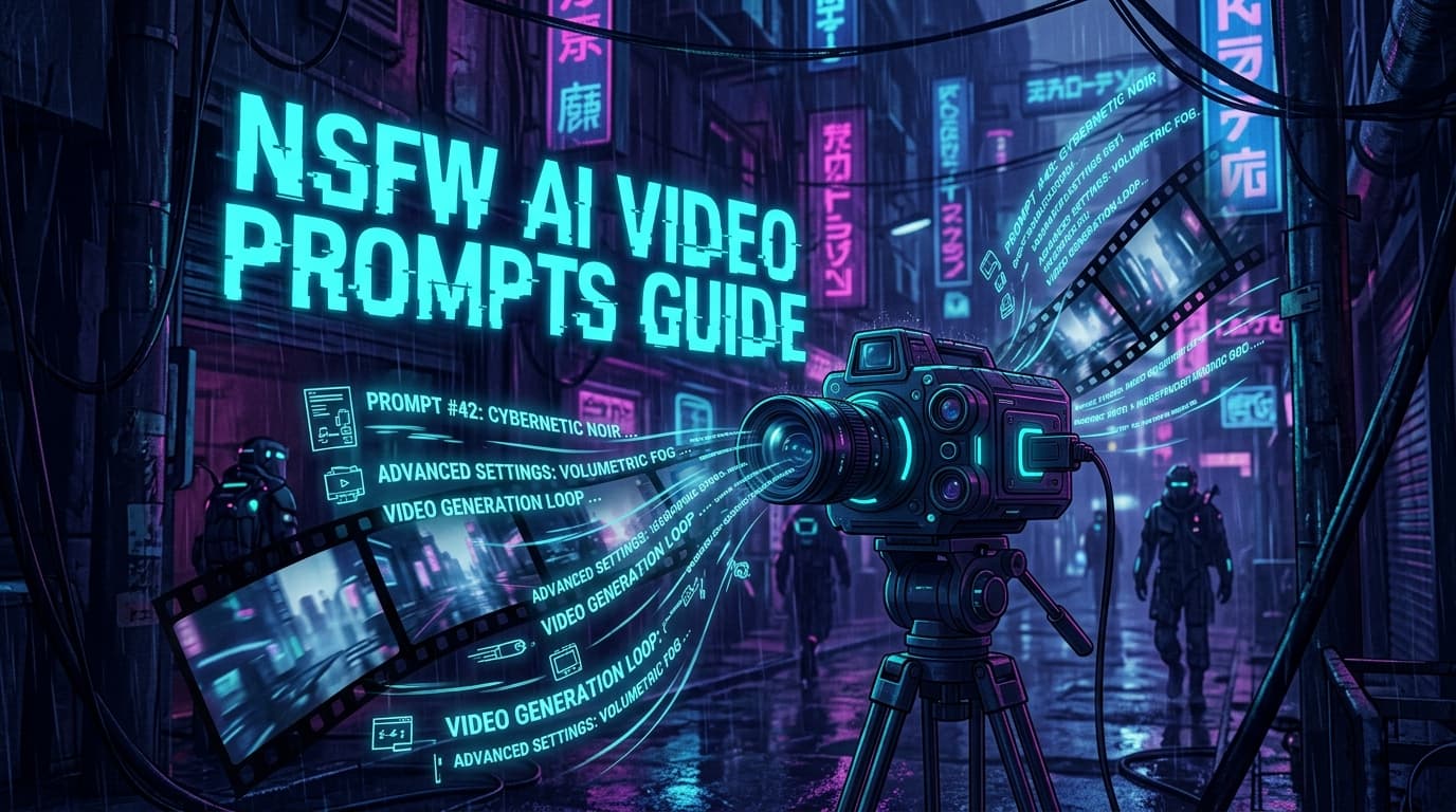 NSFW AI Video Prompts 2026 — Expert Templates for Unfiltered Animation