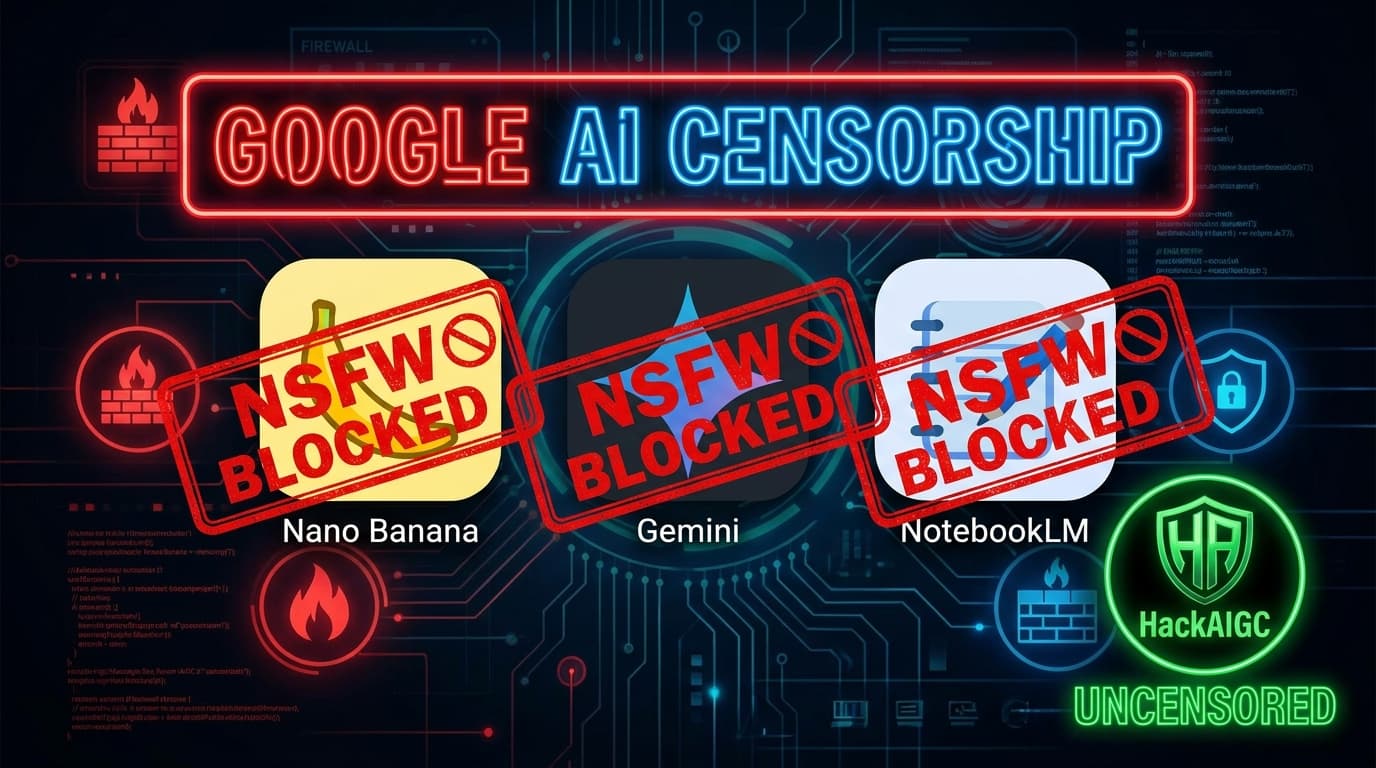 Why Google Latest AI Models Still Can Not Do NSFW (Nano Banana, Omni Flash and Beyond)