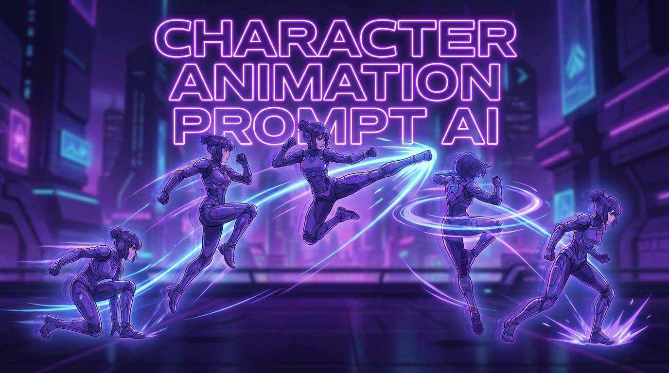 Character Animation Prompt AI: Full Figure Motion Guide