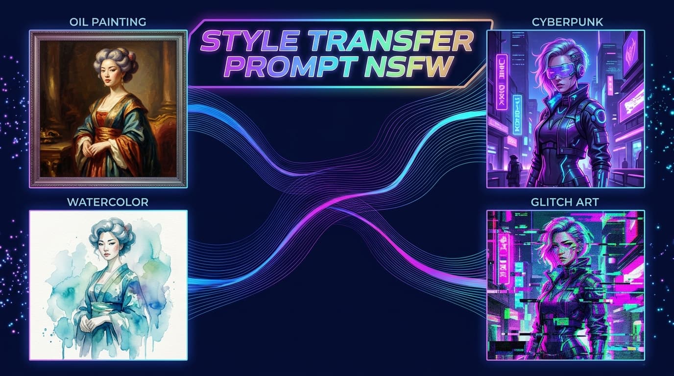 Style Transfer Prompt for NSFW Images: Artistic Transformation Techniques