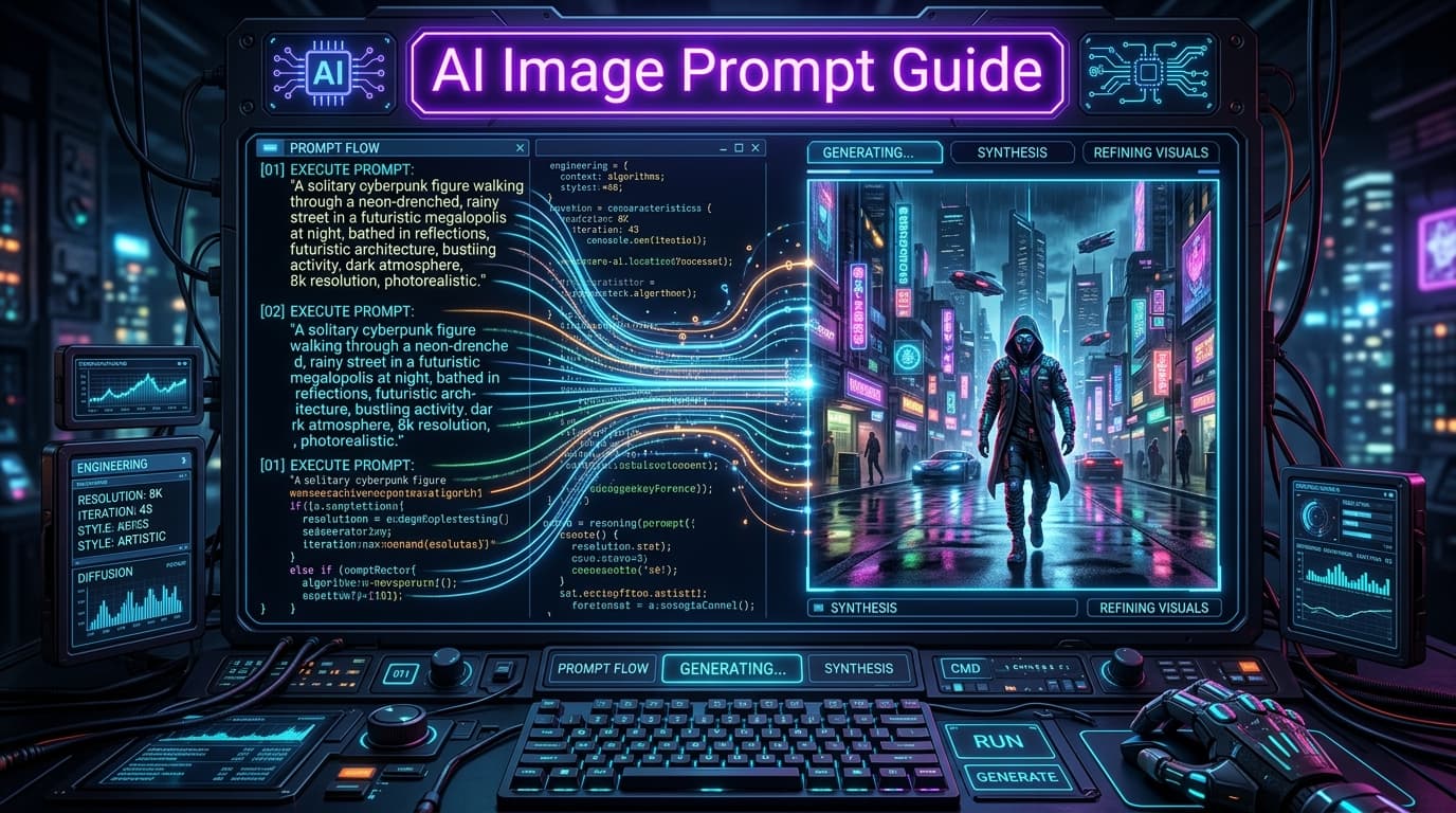 AI Image Prompt Guide: How to Write Better Prompts (2026)