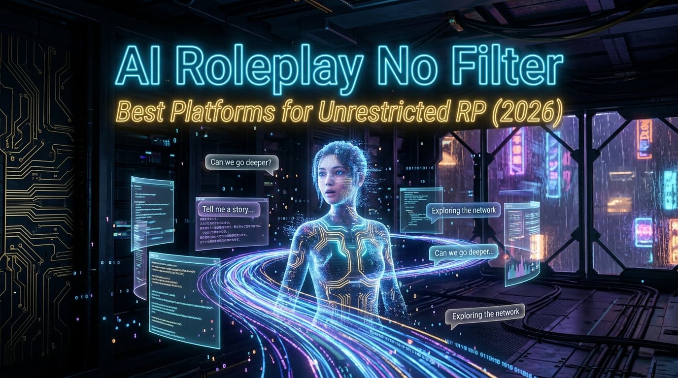 AI Roleplay No Filter: Best Platforms for Unrestricted RP (2026)