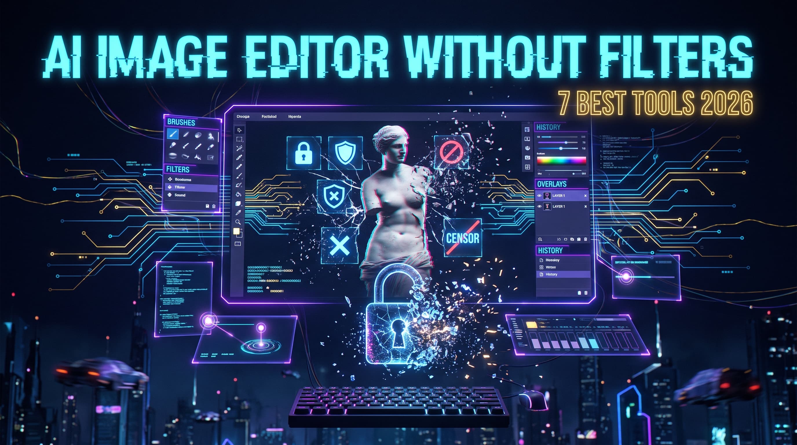 7 Best AI Image Editors Without Filters in 2026: Uncensored Editing Tools Compared