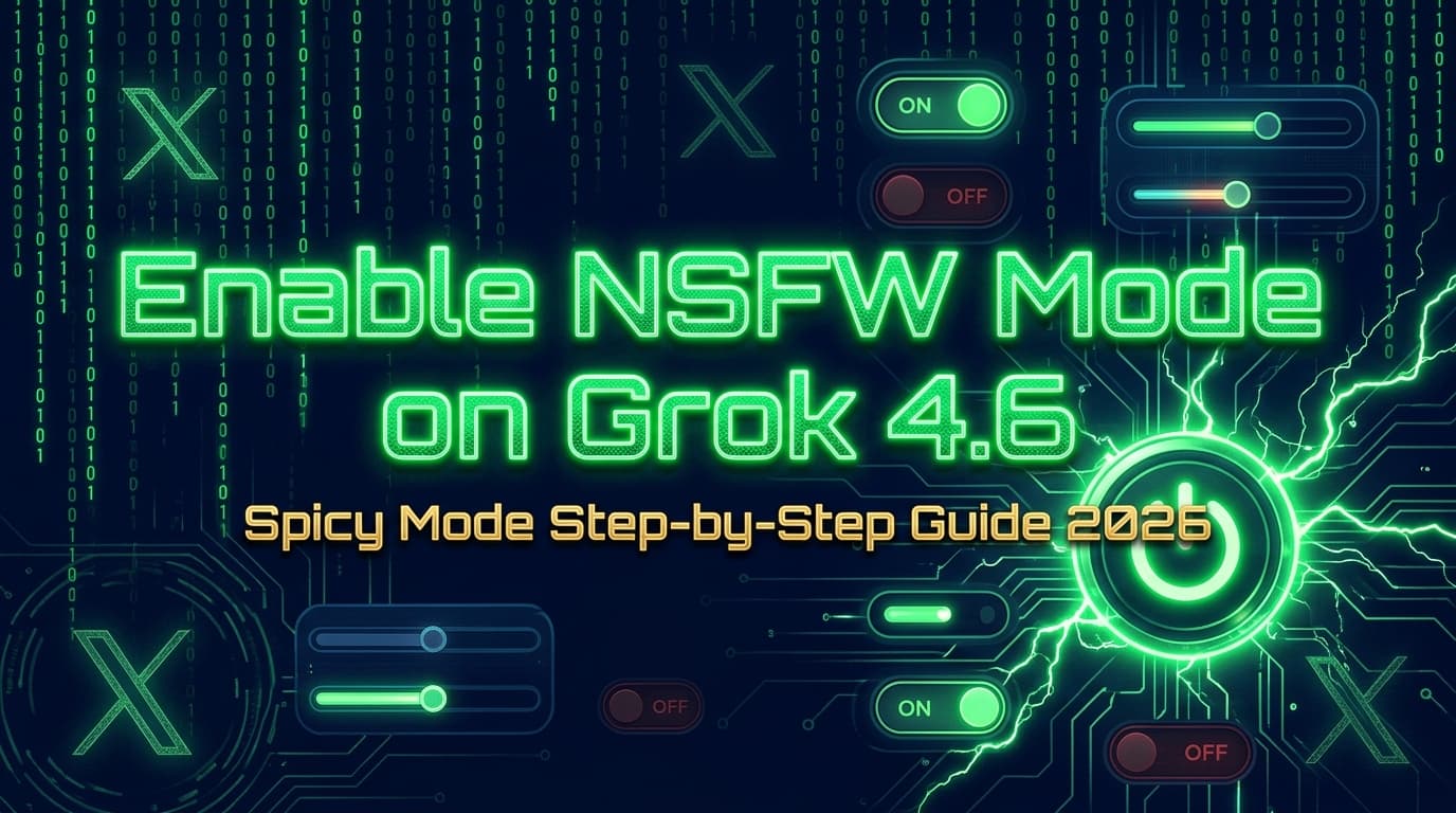 How to Enable NSFW Mode on Grok 4.6 Step by Step 2026