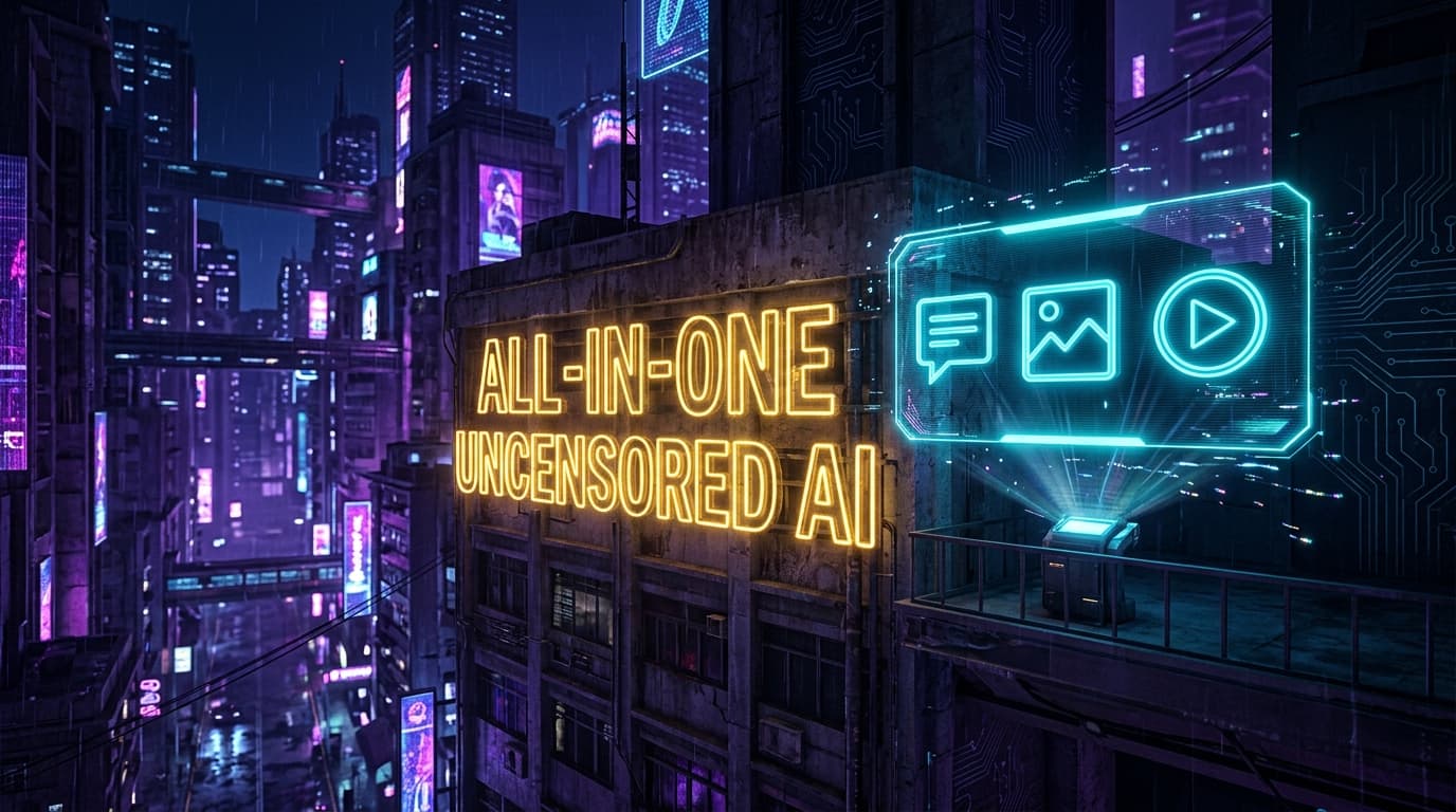 Best All-in-One Uncensored AI Platform 2026: Chat + Image + Video