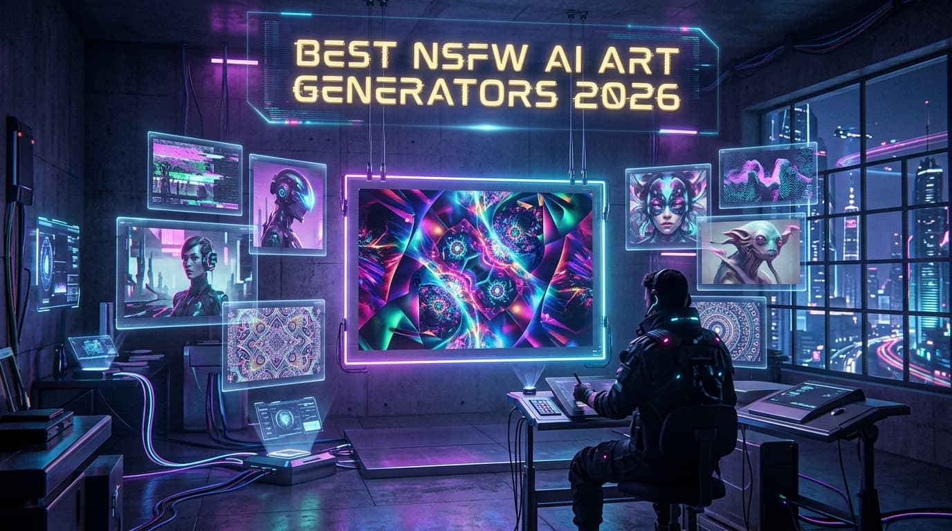 Best NSFW AI Art Generators 2026 (No Filter, Uncensored)