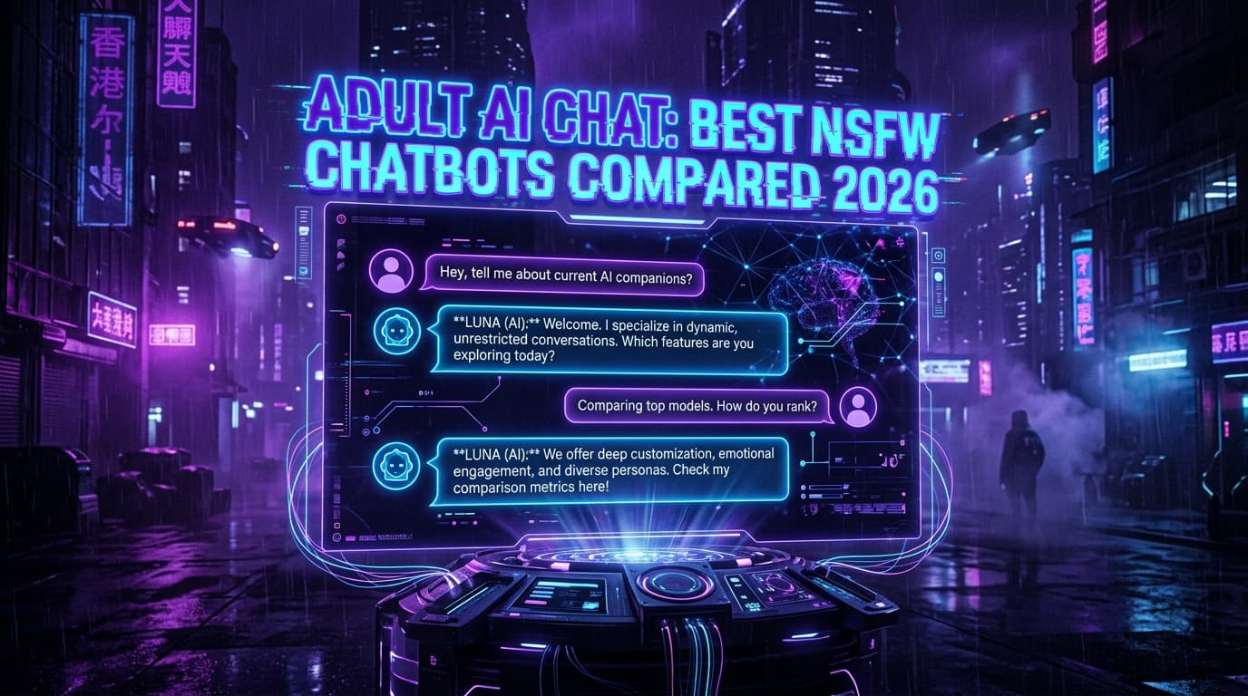 Adult AI Chat: Best NSFW Chatbots Compared (2026)