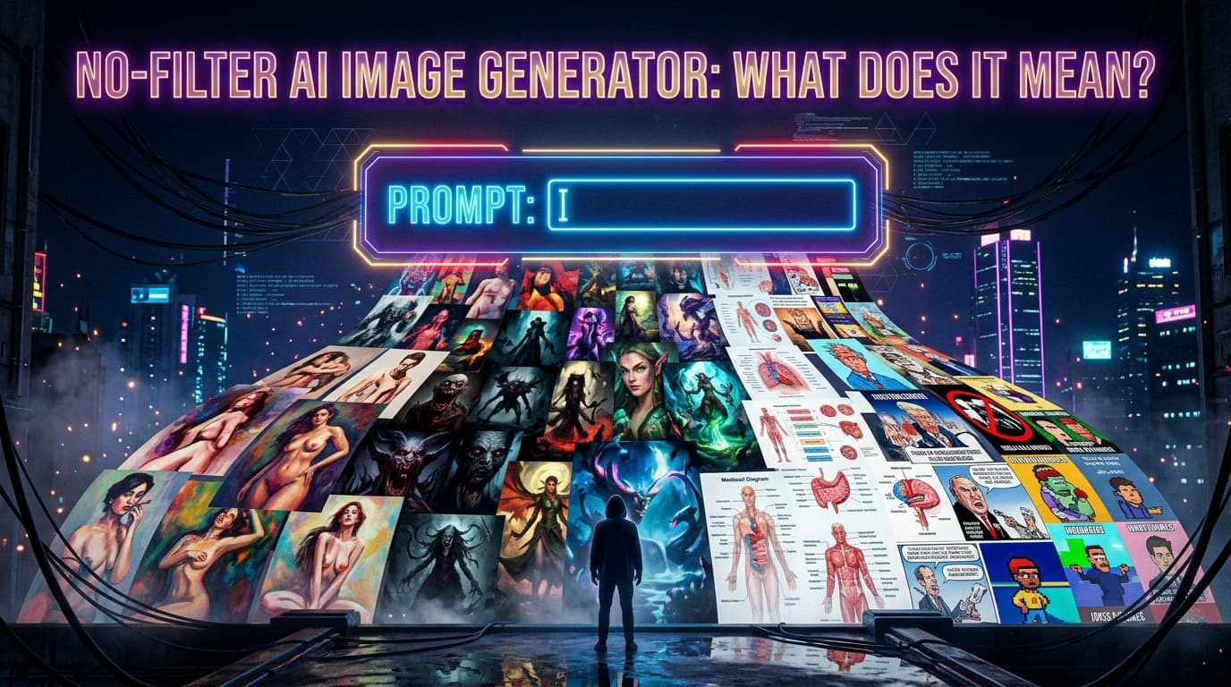 No-Filter AI Image Generator: What Does It Actually Mean?