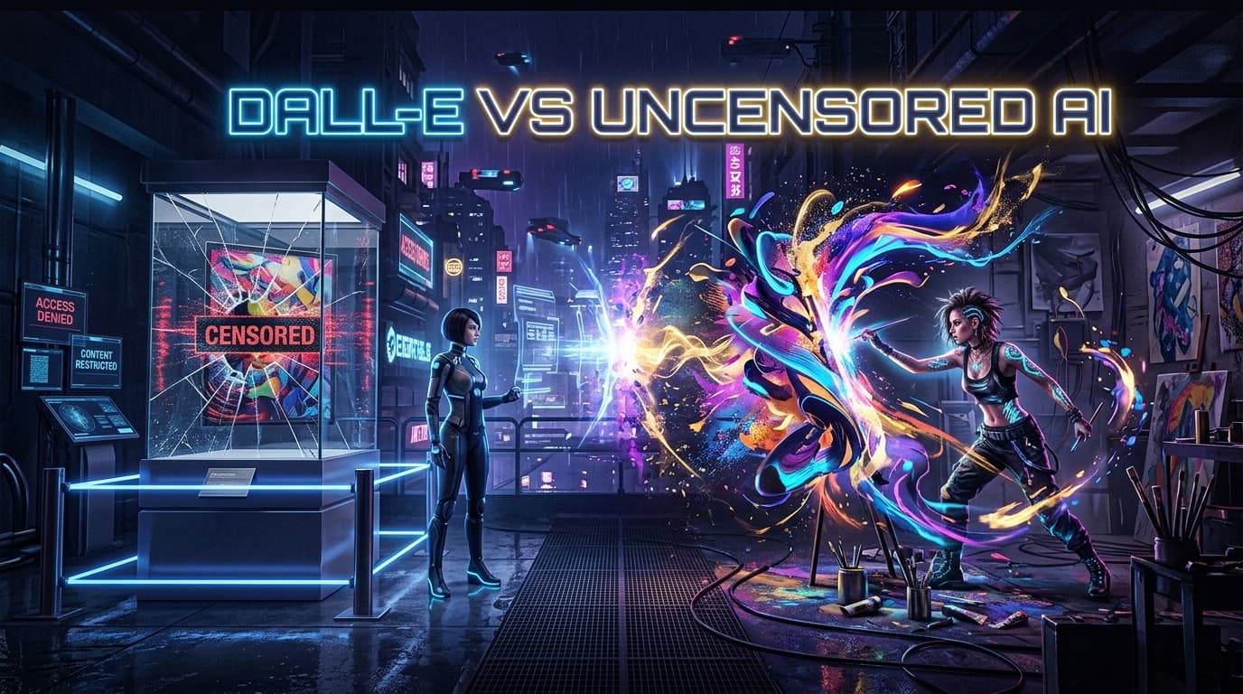 DALL-E vs Uncensored AI Generators: Why Creators Are Switching (2026)