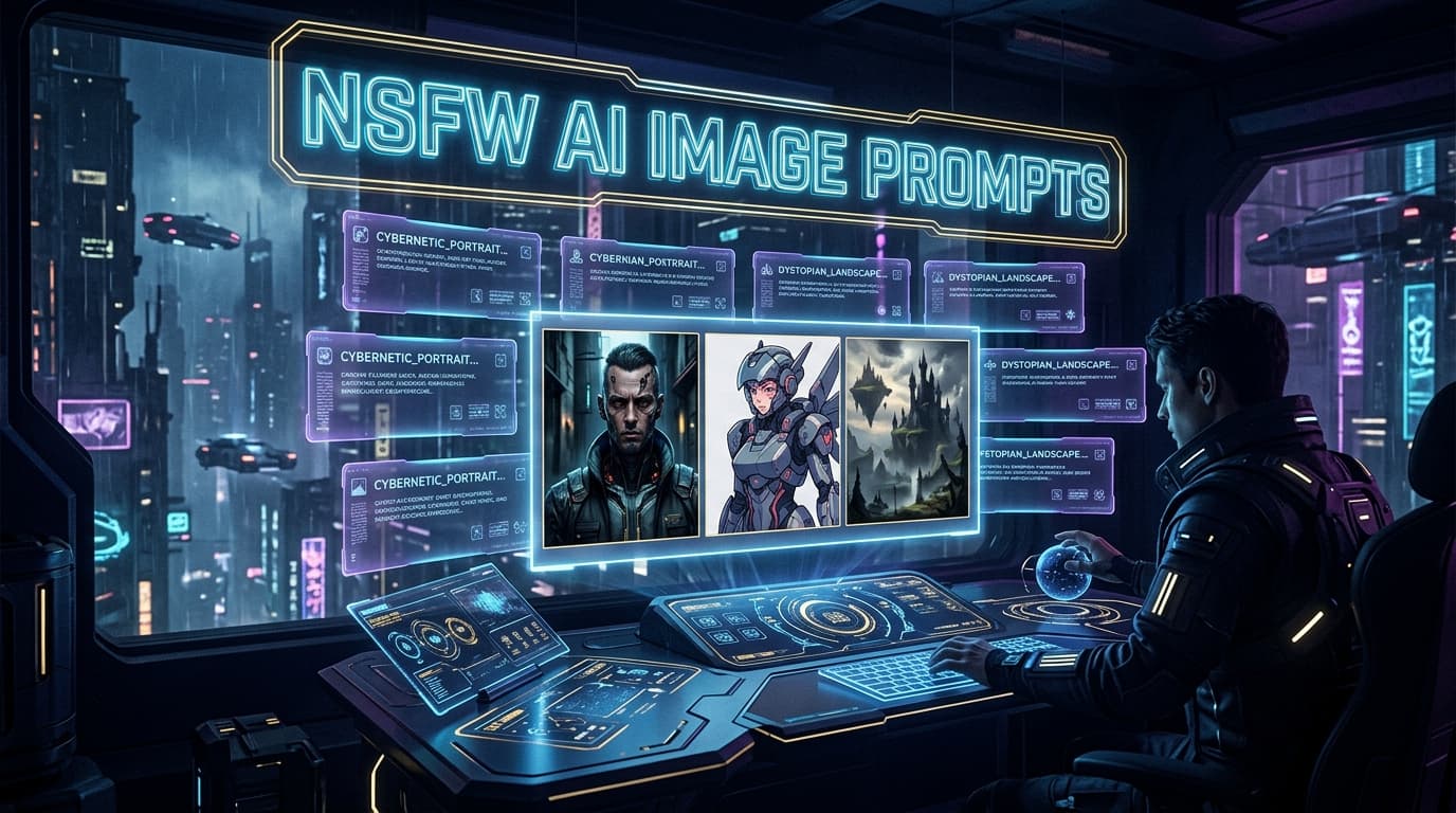 100+ NSFW AI Image Prompts for Every Style (Realistic, Anime, Fantasy)