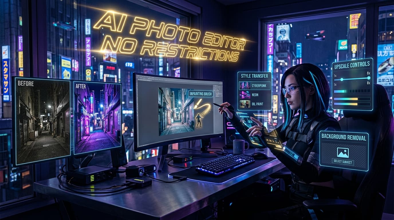 AI Photo Editor With No Restrictions: Complete Guide
