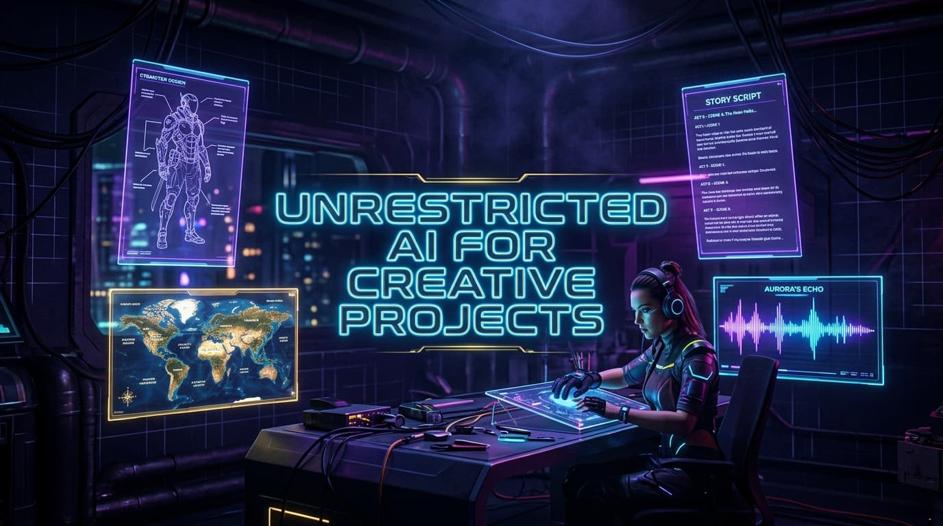 Unrestricted AI for Creative Projects: A Practical Guide