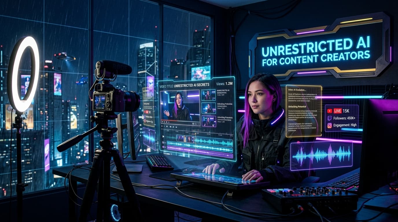 Unrestricted AI for Content Creators (2026 Practical Guide)