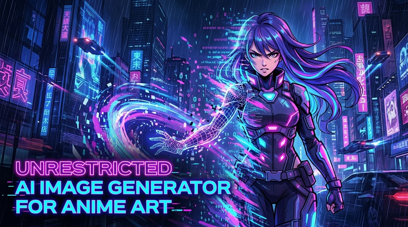 Unrestricted AI Image Generator for Anime Art: The Complete 2026 Guide