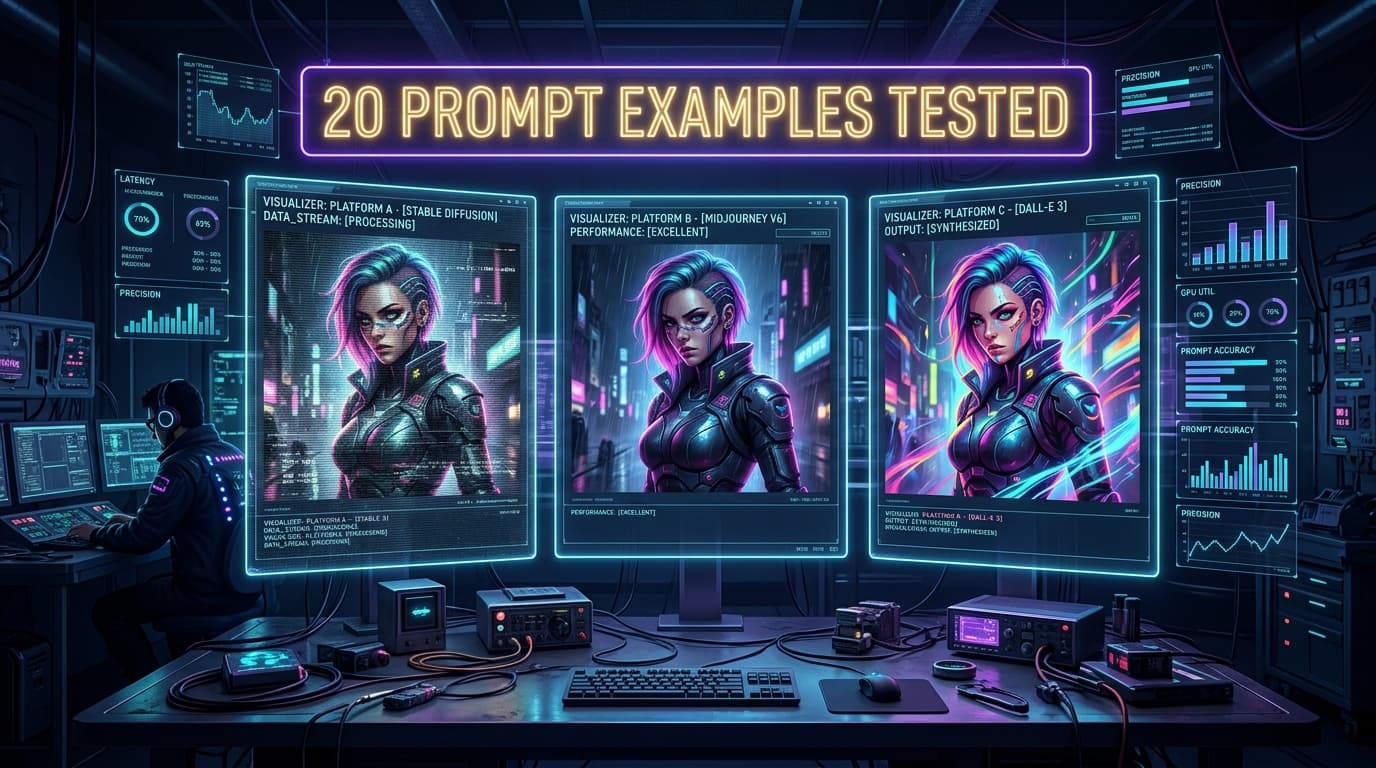 Unrestricted AI Image Generation: 20 Prompt Examples Tested