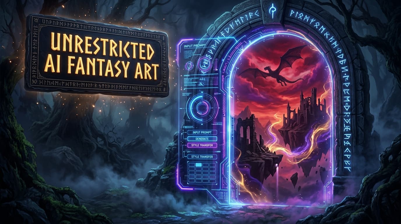 Unrestricted AI Image Generator for Fantasy Art: The 2026 Guide