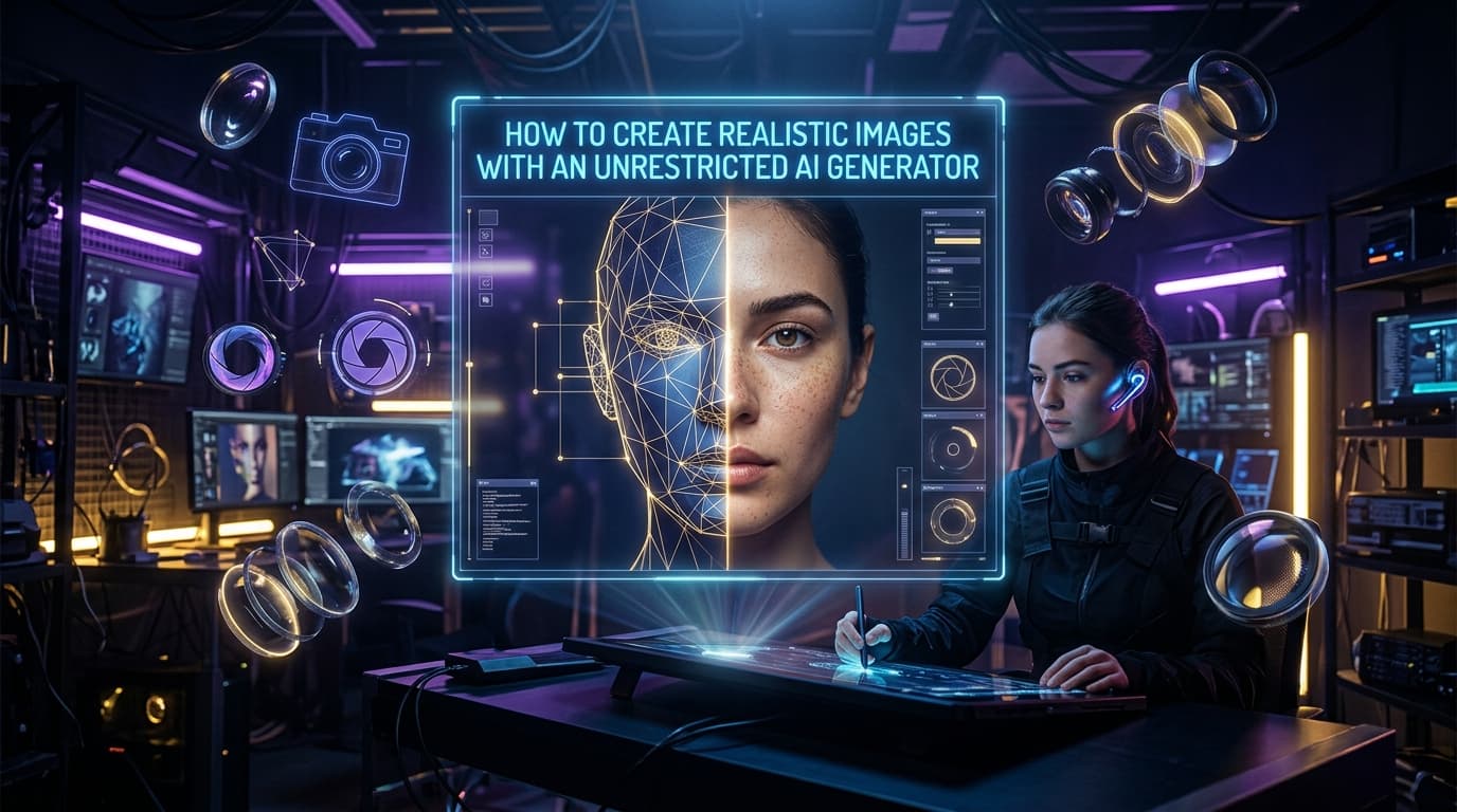 How to Create Realistic Images With an Unrestricted AI Generator