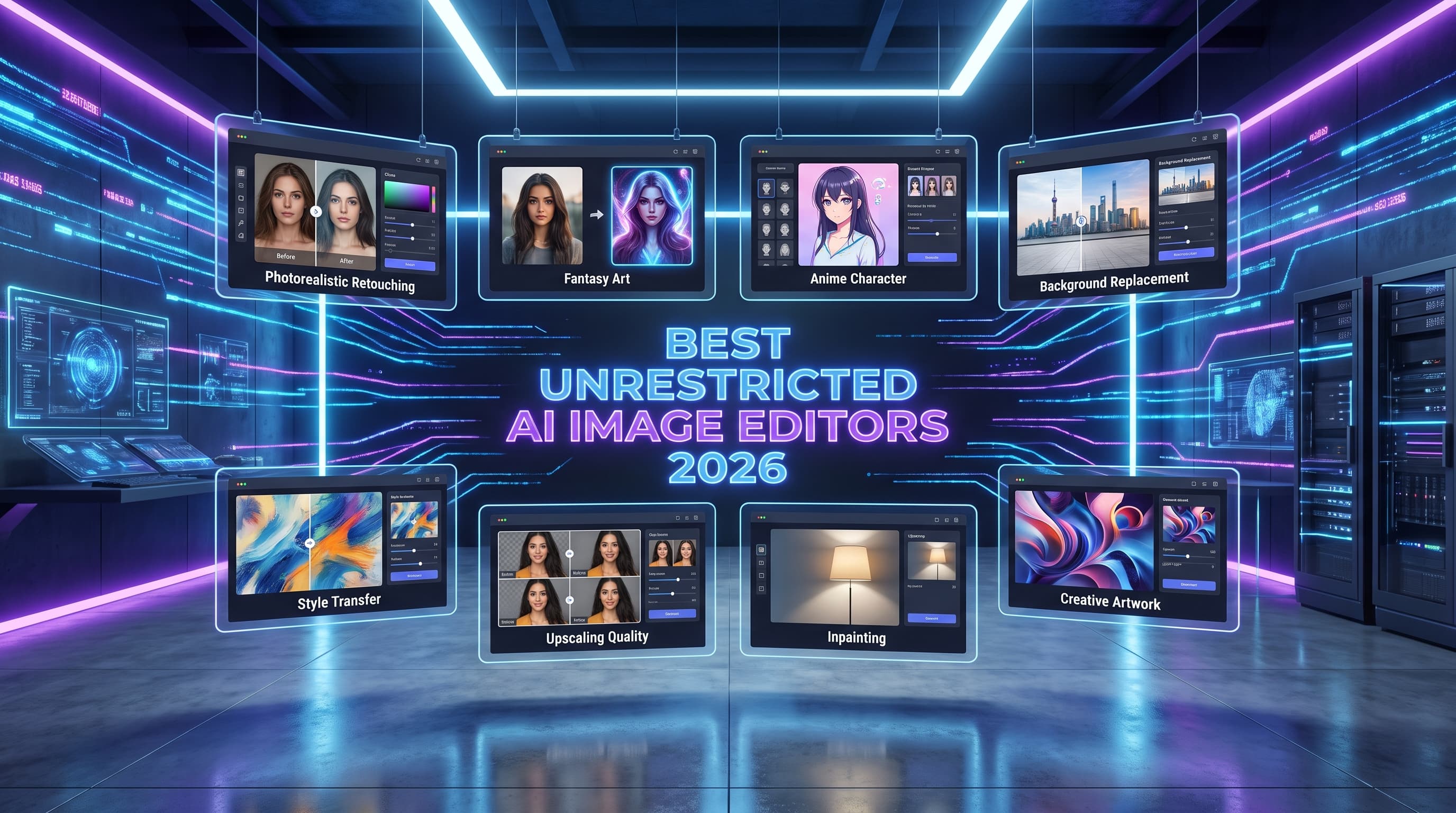 Best Unrestricted AI Image Editors in 2026
