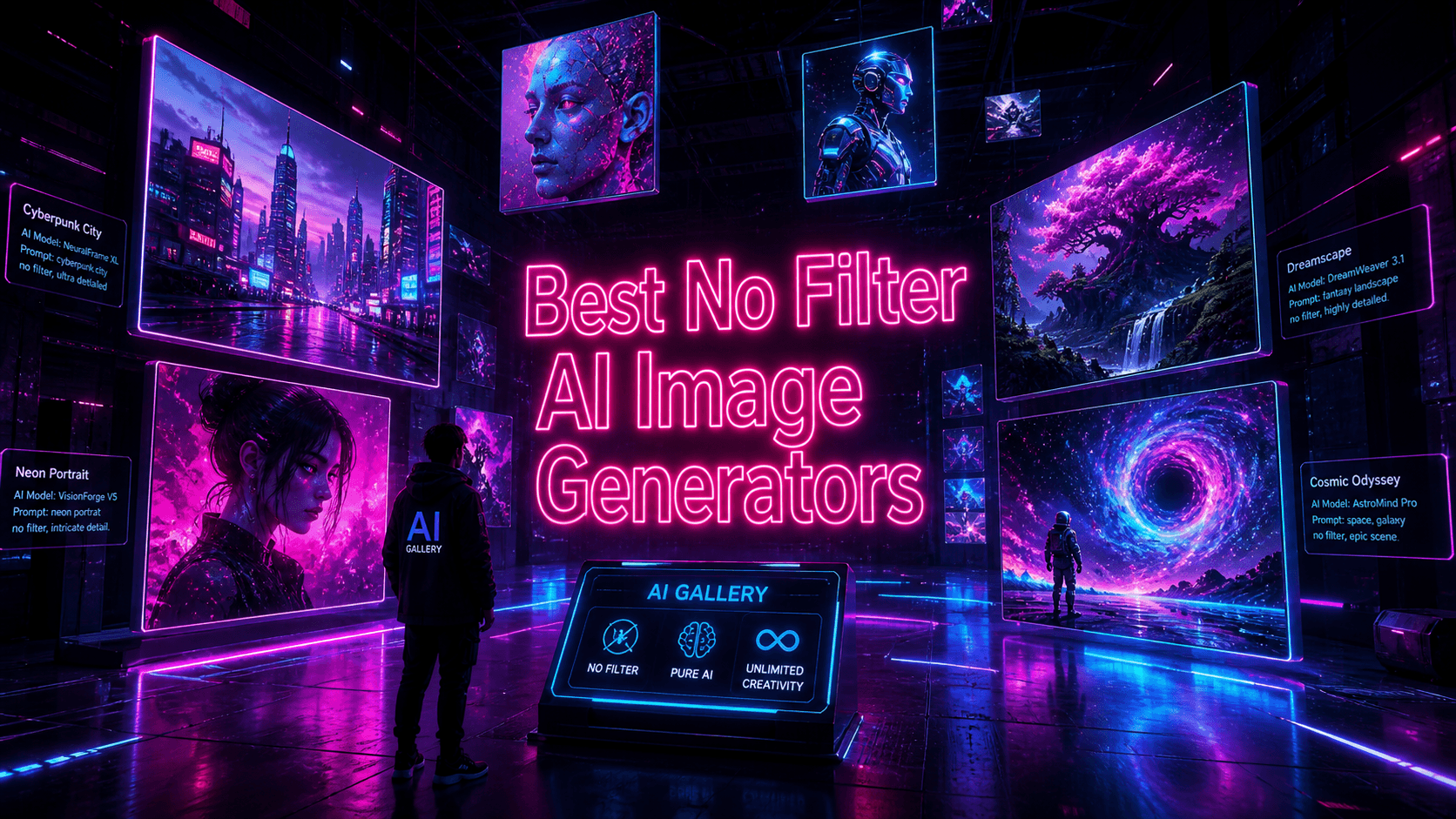 Best No Filter AI Image Generators: Free and Paid Options for 2026