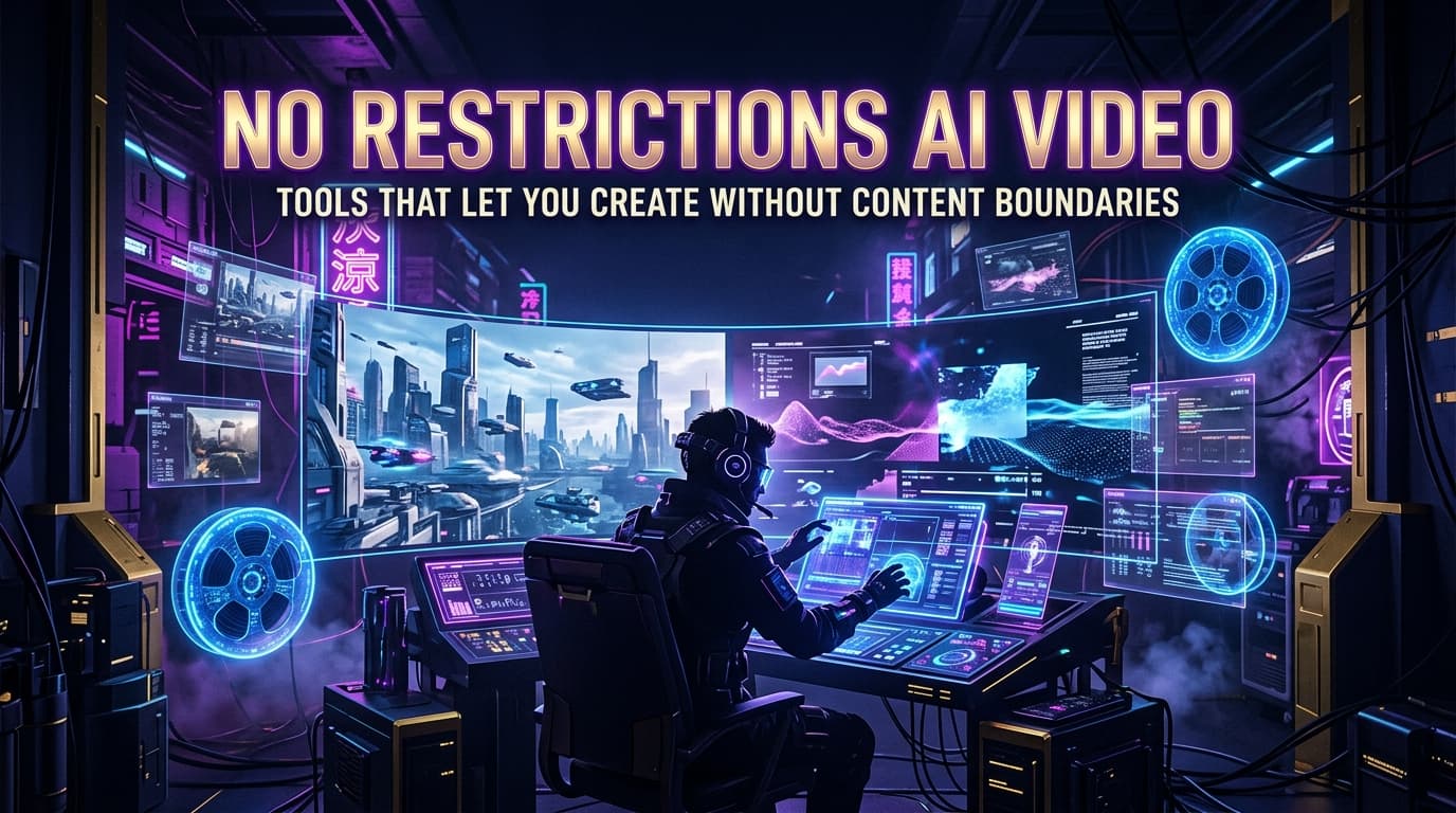 No Restrictions AI Video: Tools That Let You Create Without Content Boundaries
