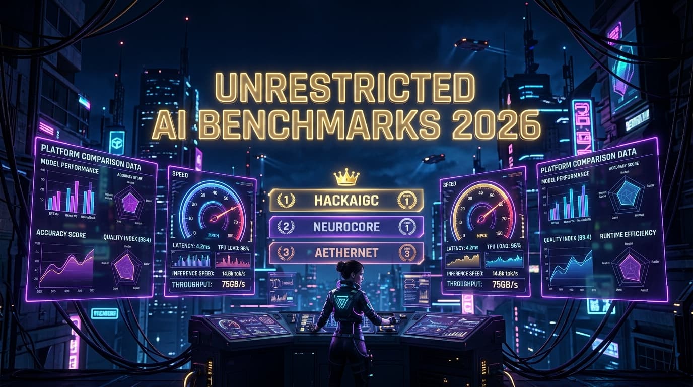 Unrestricted AI Benchmarks 2026: Speed, Quality, and Reliability Compared Across Top Tools