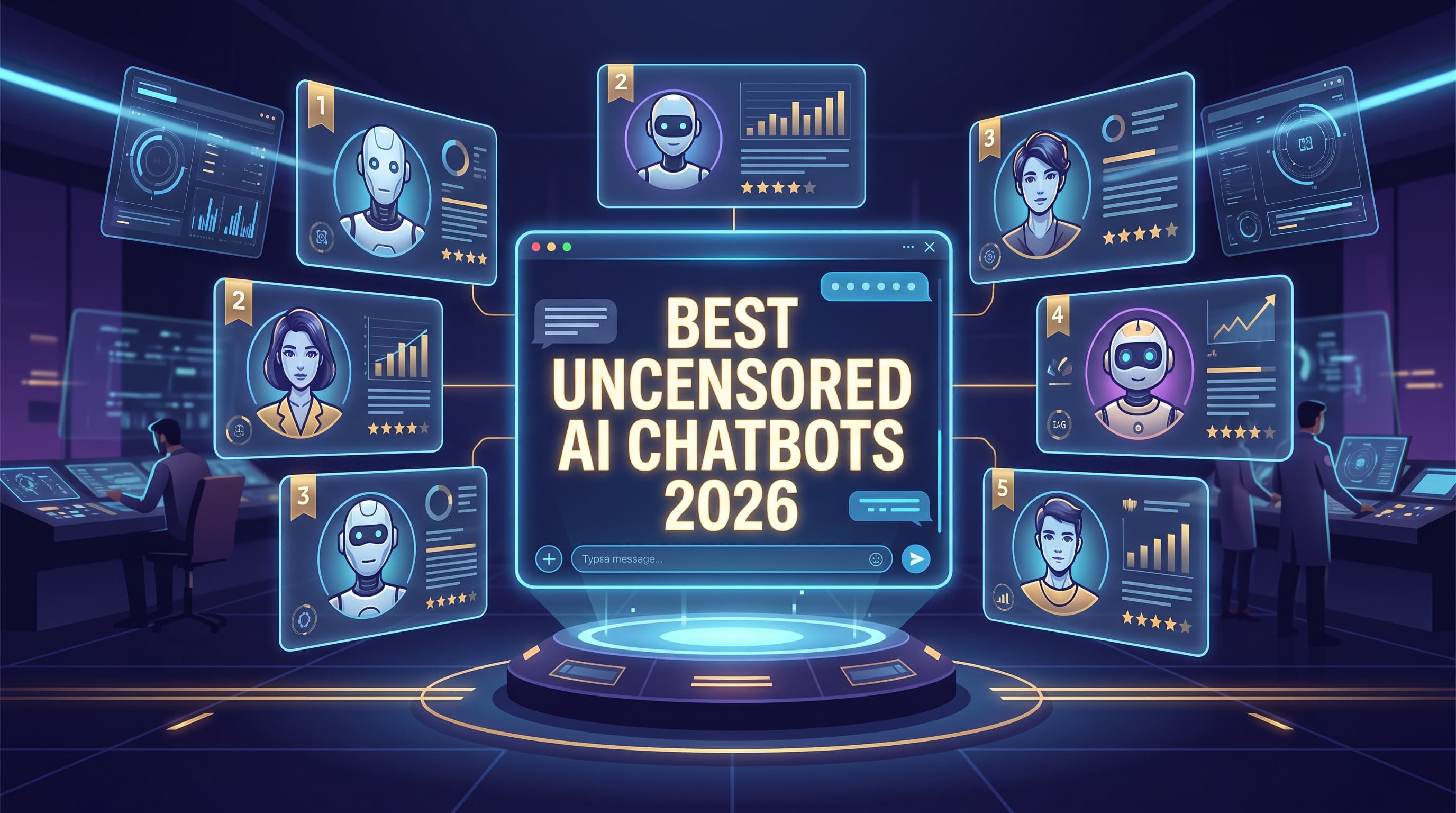 Best Uncensored AI Chatbots in 2026: Tested and Compared