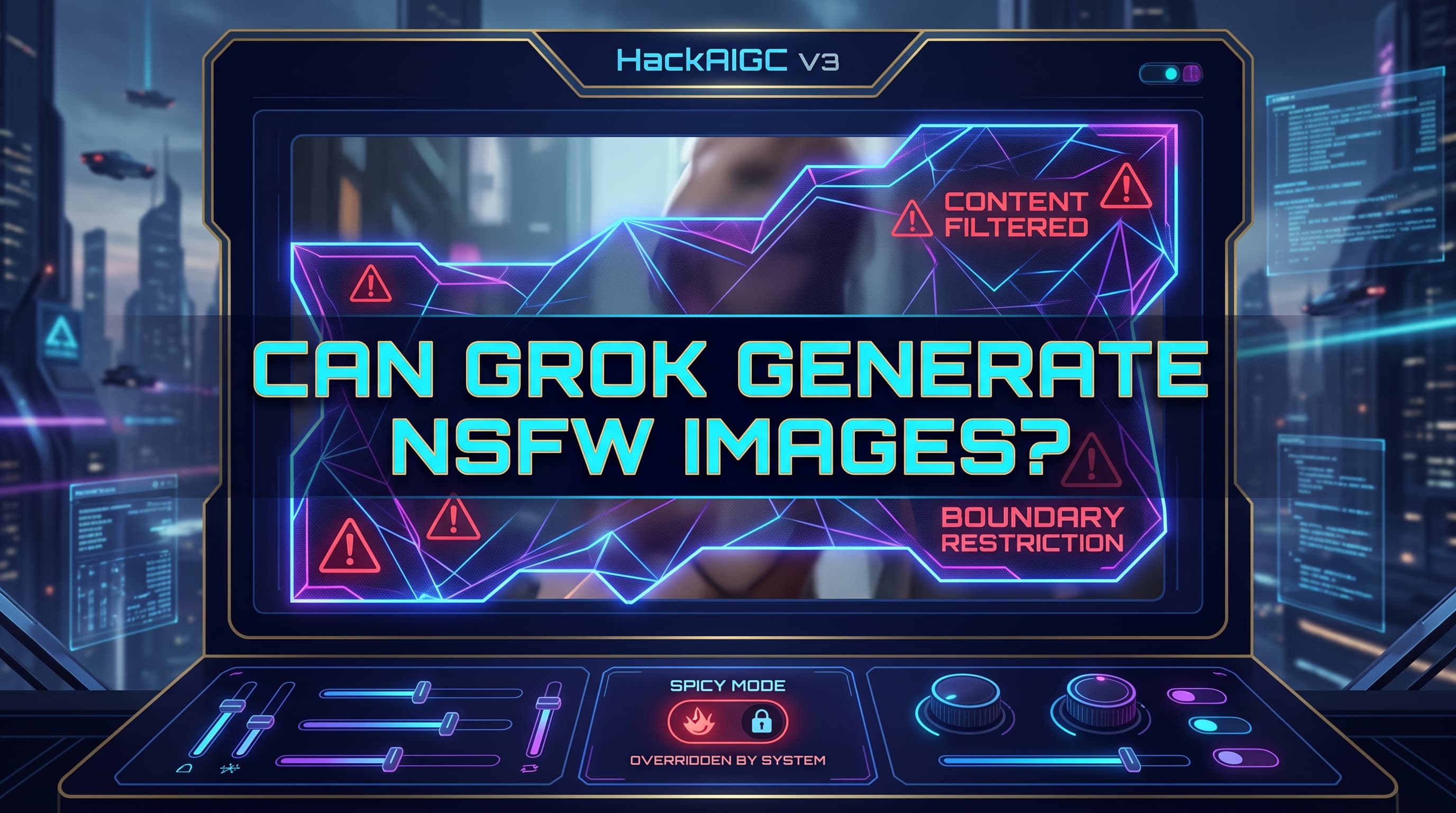 Can Grok Generate NSFW Images?
