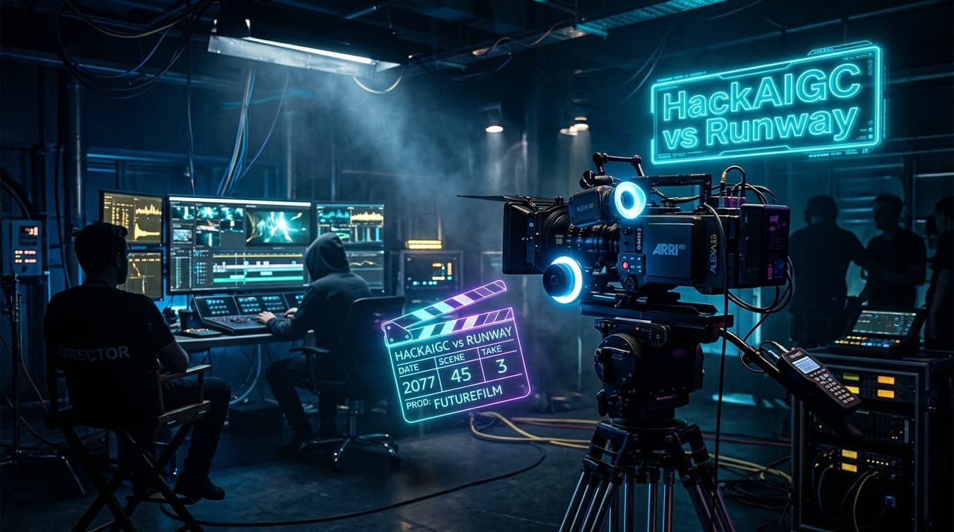 HackAIGC vs Runway (2026): Uncensored All-in-One vs Pro Video Suite — We Tested Both