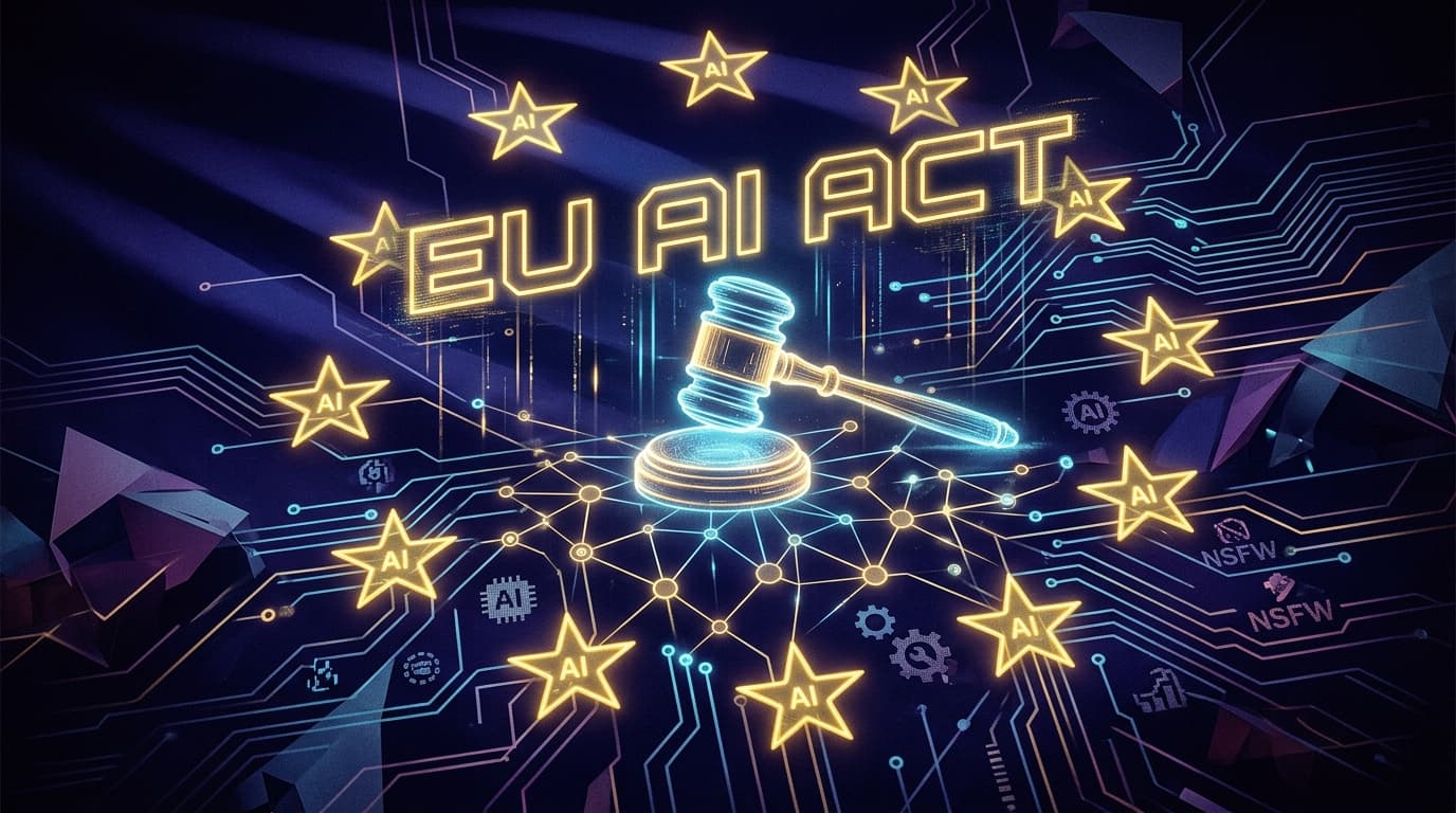 The EU AI Act Just Changed Everything for NSFW Creators — Here's What You Need to Know