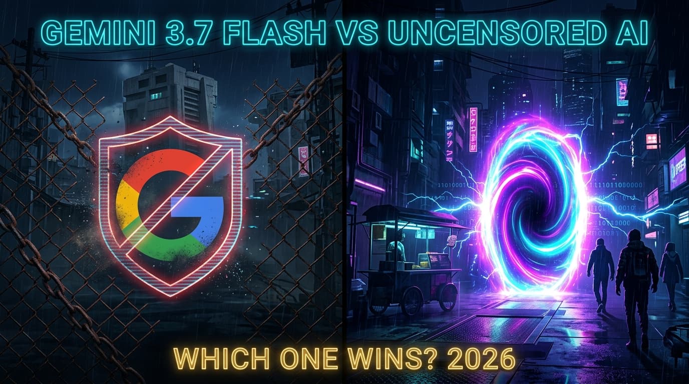 Google Gemini 3.7 Flash Is Here: Best Uncensored Alternatives for Creators 2026