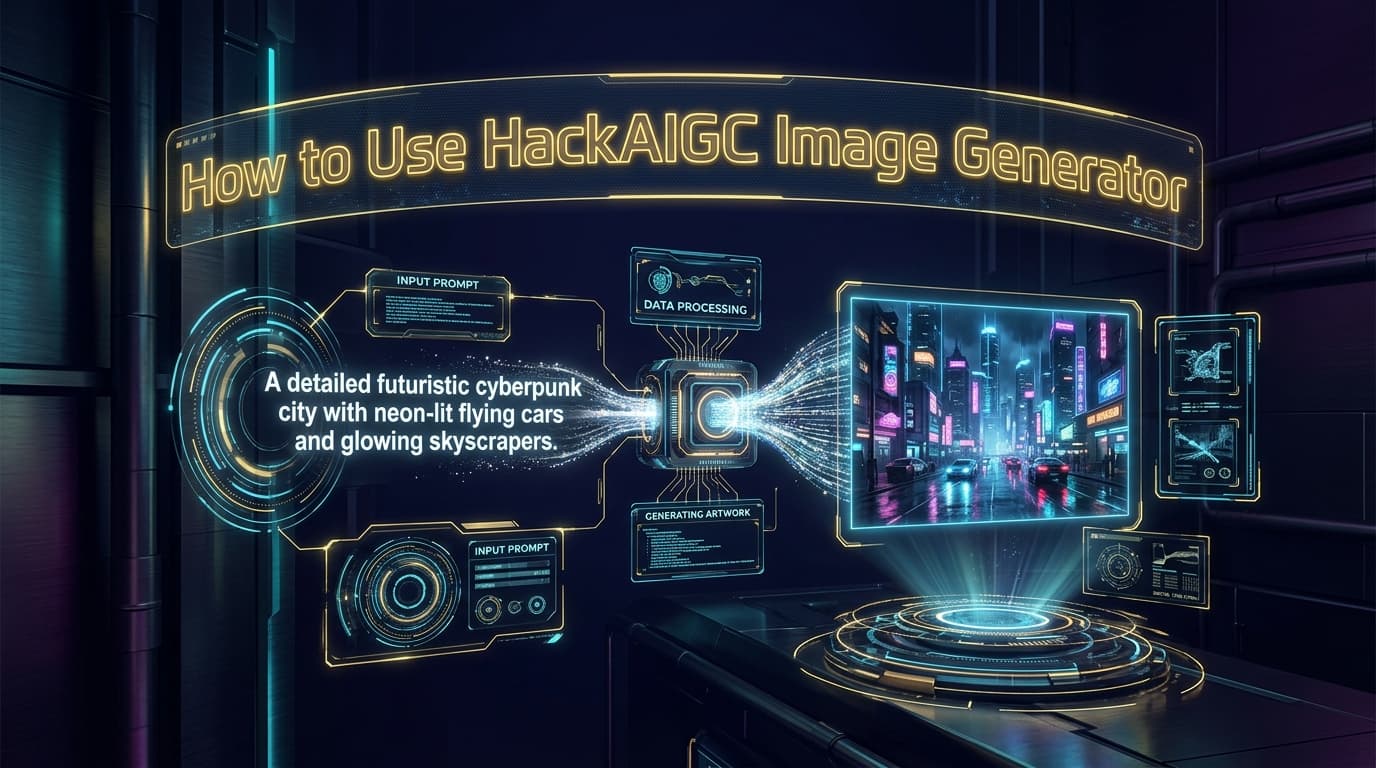 How to Use HackAIGC Image Generator: Complete Step-by-Step Tutorial (2026)