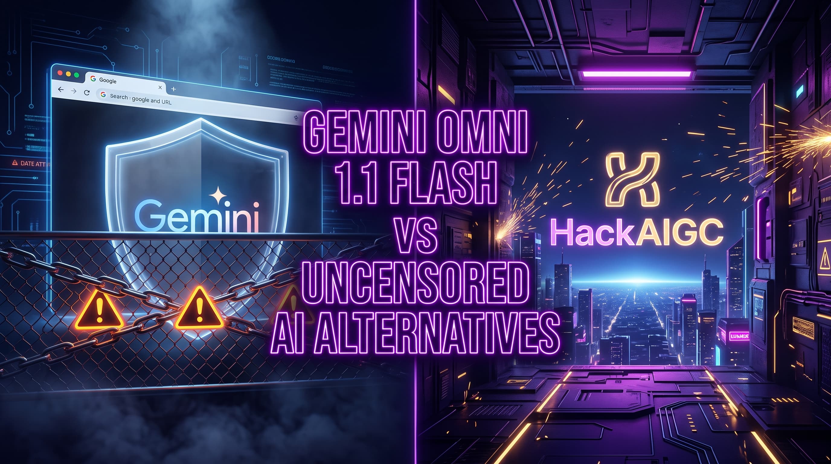 Gemini Omni 1.1 Flash vs Uncensored AI Alternatives: What Google Won't Let You Generate