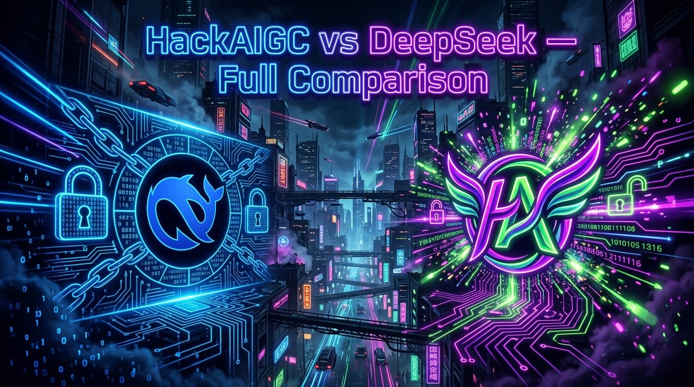 Uncensored DeepSeek Alternative: HackAIGC vs DeepSeek — Full Comparison