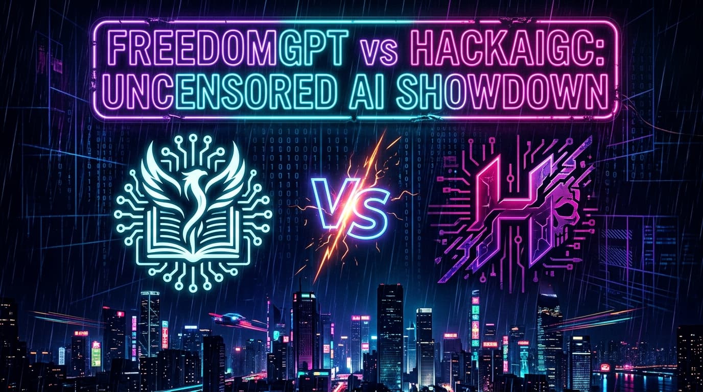 FreedomGPT vs HackAIGC: Uncensored AI Showdown