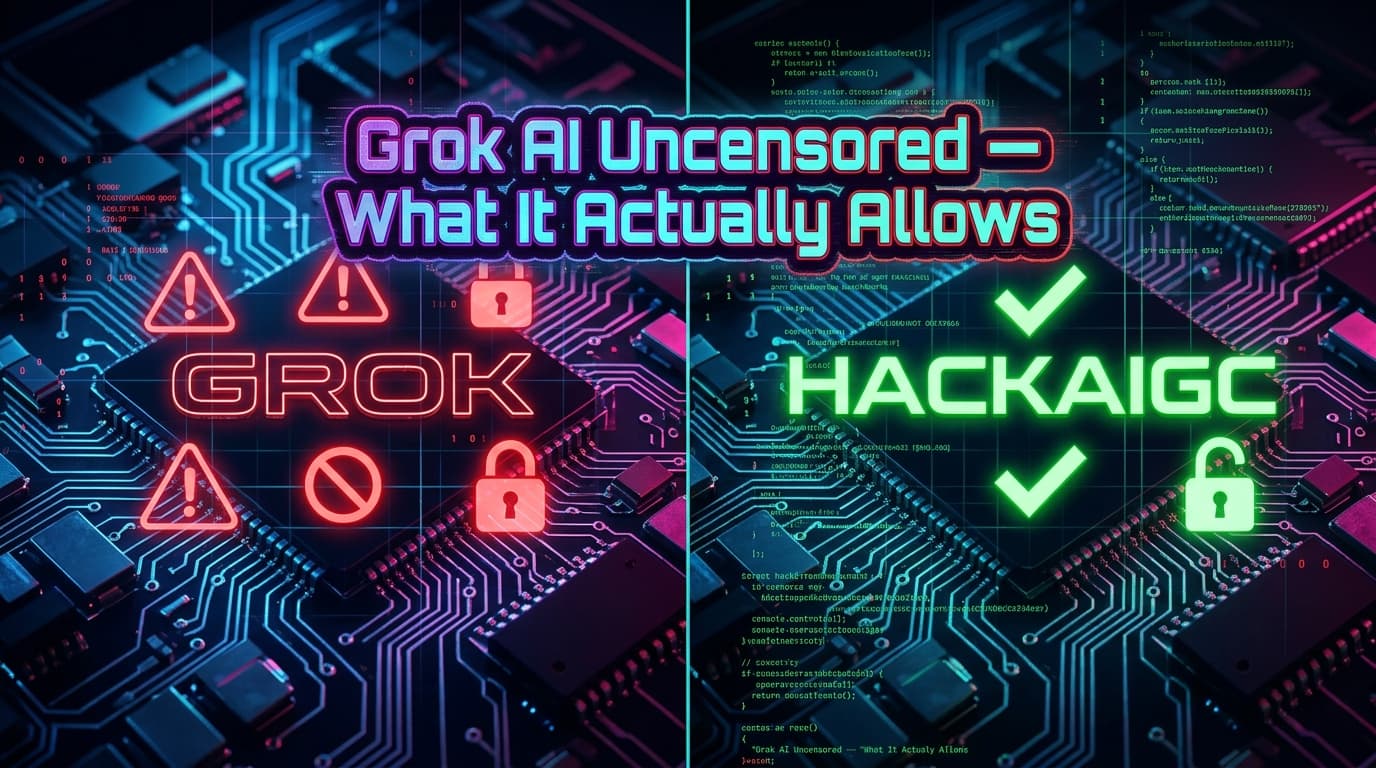Grok AI Uncensored Mode: What It Actually Allows (and What It Doesn't)