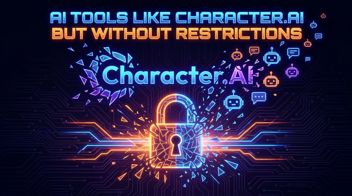 AI Tools Like Character.AI But Without Restrictions in 2026