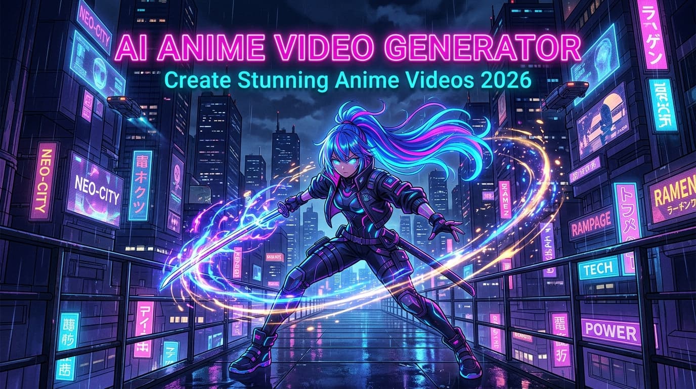 Best AI Anime Video Generator: Create Stunning Anime Videos in 2026