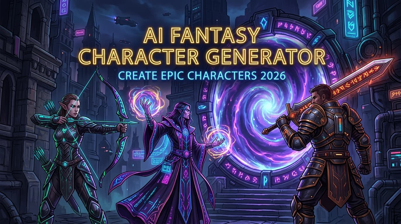Best AI Fantasy Character Generator: Create Epic Characters in 2026
