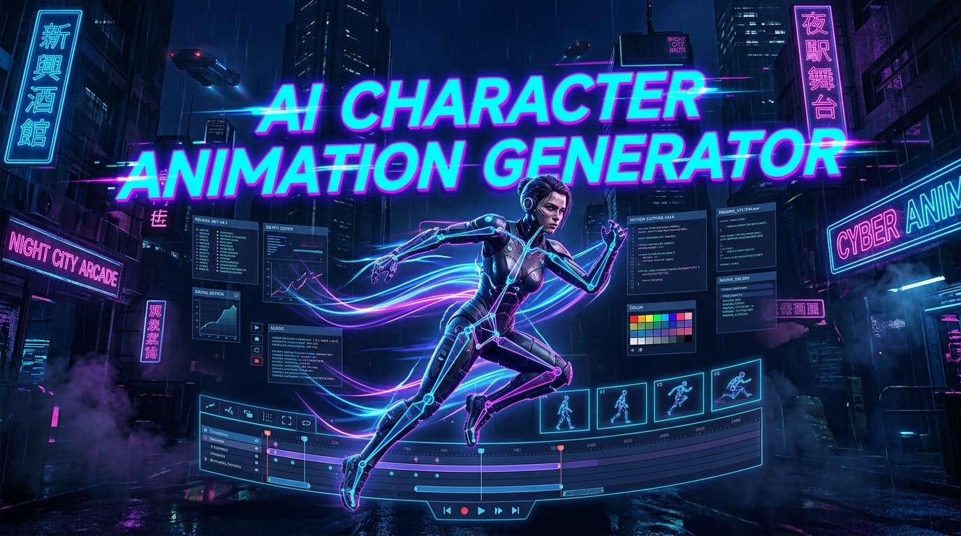 8 Best AI Character Animation Generators in 2026